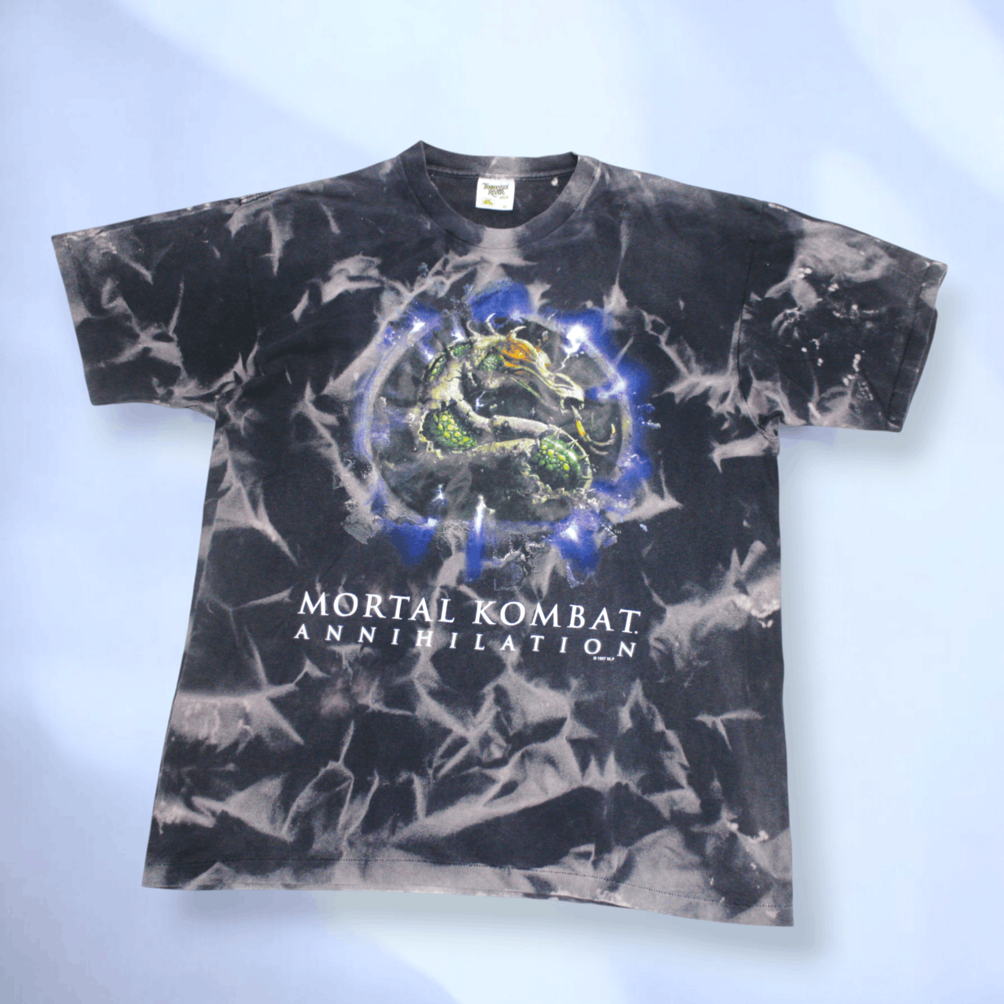 Vintage Mortal Kombat Annihilation Dye T Shirt