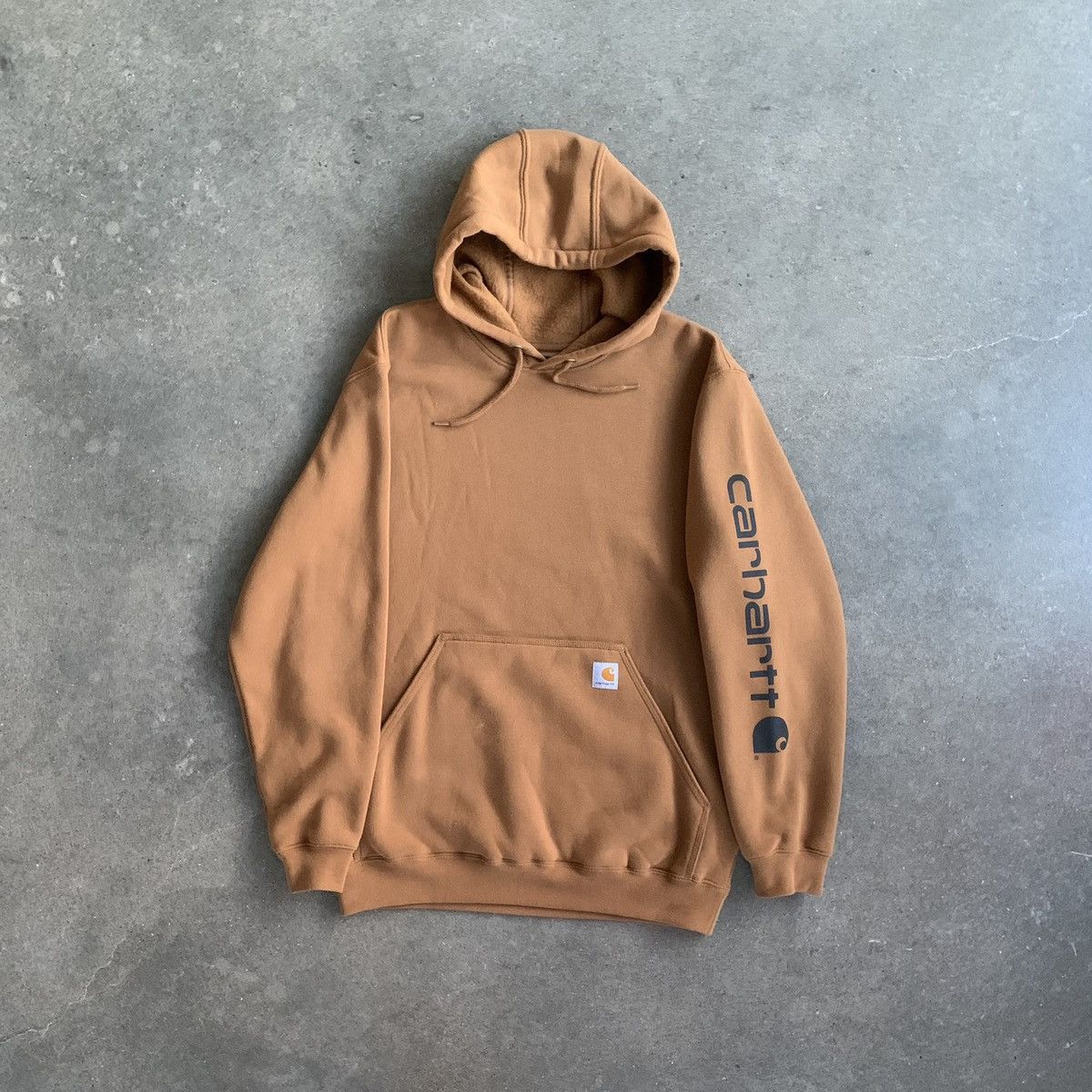 Carhartt Loose Fit Midweight Logo Sleeve Graphic Sweatshirt T-Shirts, Hoodie | FlexRushtees.com
