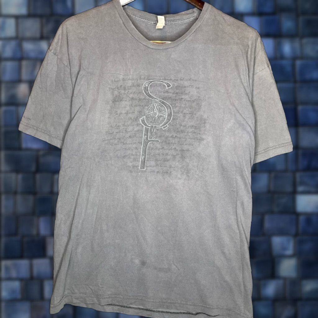 Apparel American Apparel Graphic Tee Mens 2xl Gray Short Sleeve Crew Neck Classic Retro Roc Hoodie, Sweatshirt