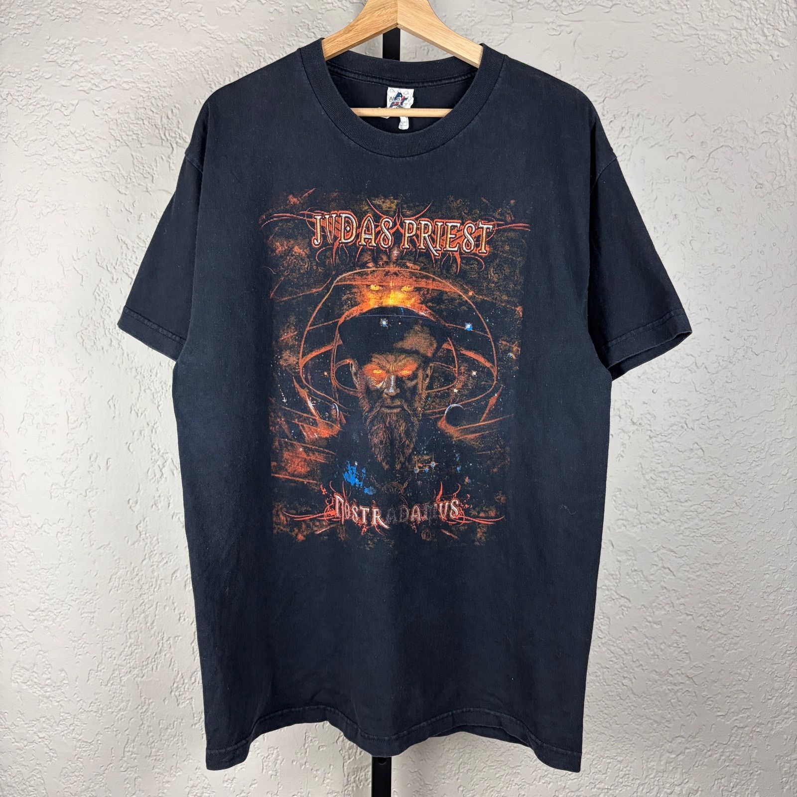 Alstyle Judas Priest 2008 Nostradamus Large Metal Band Tee Hoodie, Sweatshirt | FlexRushtees.com