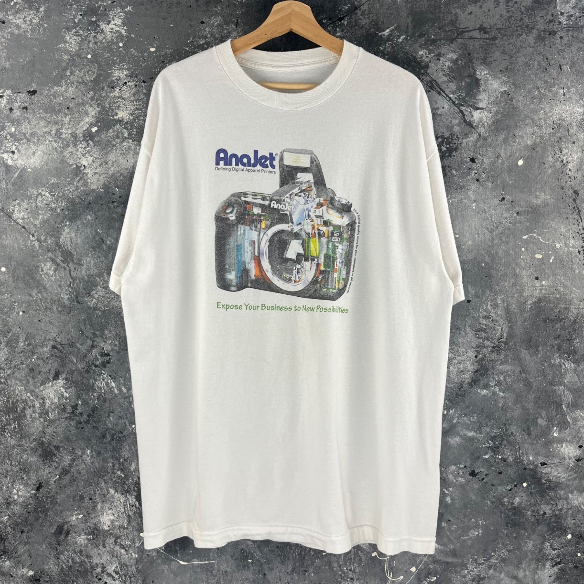 Vintage Y2k Anajet Camera Shirt Hoodie, Sweatshirt | FlexRushtees.com