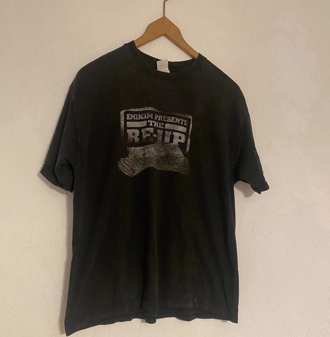 Eminem Vintage Rare Rap Tee Eminem Re Up 00s Hoodie, Sweatshirt | FlexRushtees.com