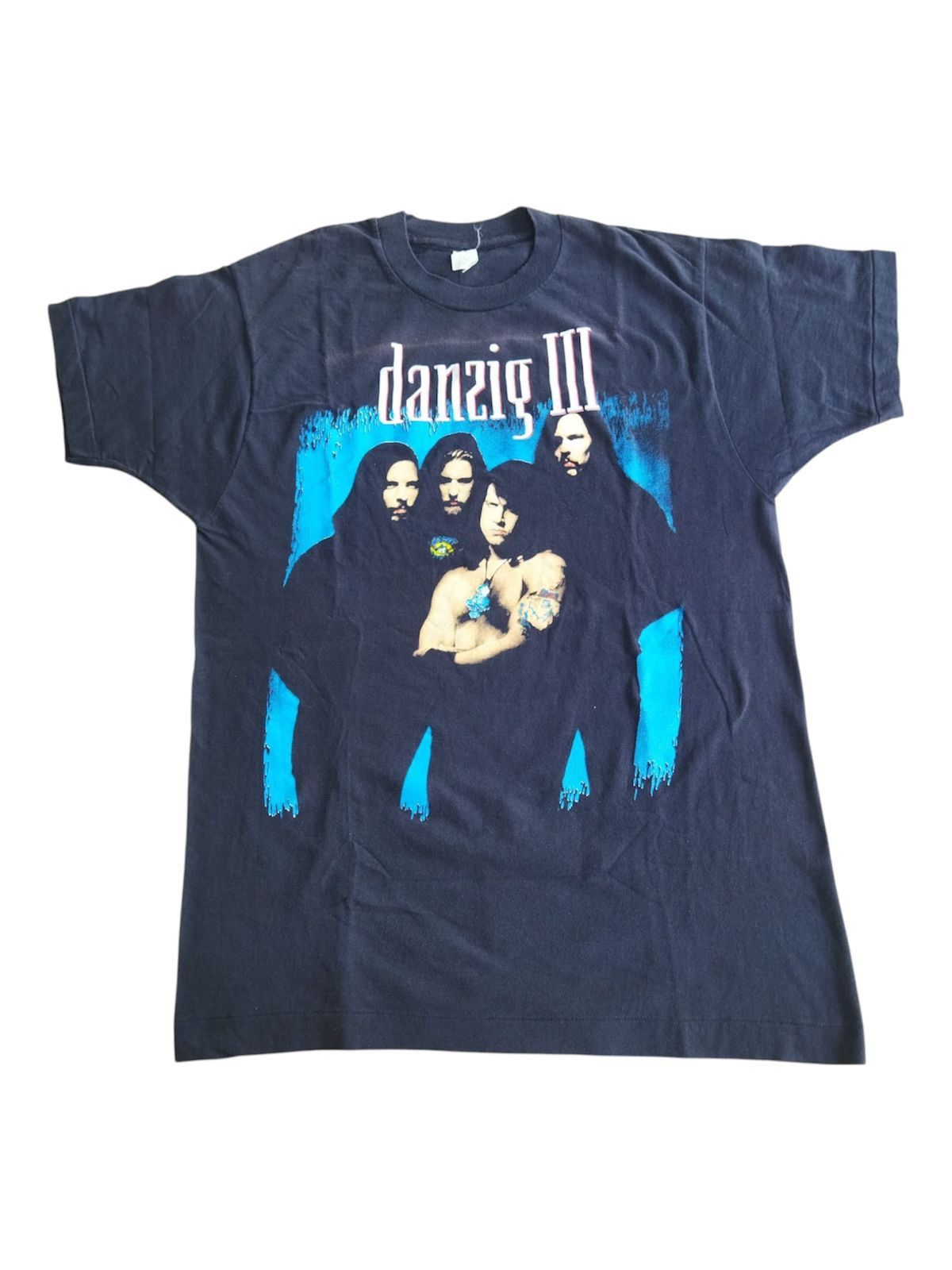 Vintage 90s Danzig Dirty Black Summer Tour Tee Hoodie, Sweatshirt | FlexRushtees.com