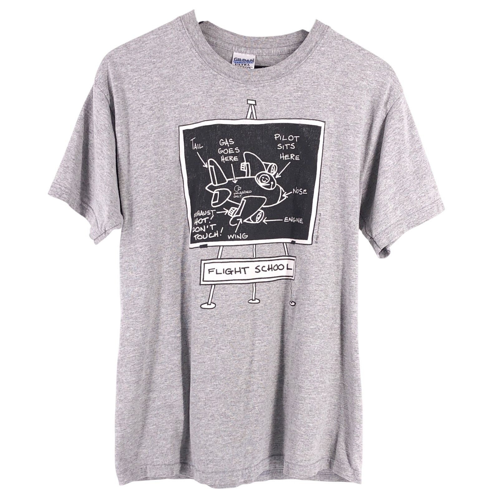 Vintage 90s Flight School Aviation 1998 Graphic Tshirt 1990s Vintage Hoodie, Sweatshirt | FlexRushtees.com