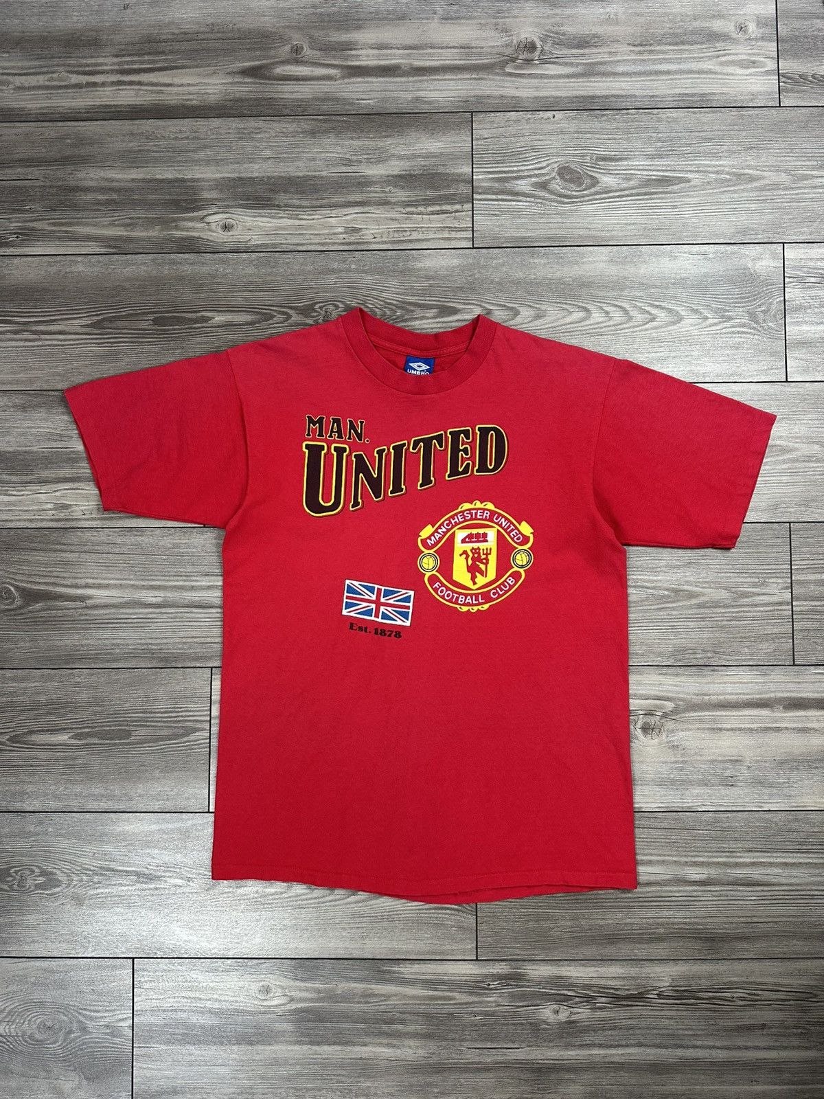 Umbro Vintage 90 S Umbro Manchester United T Shirt Hoodie, Sweatshirt | FlexRushtees.com