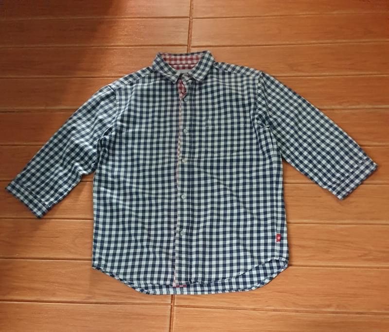 Vintage 90 S Stussy 3rd Quater Sleeve Flannel