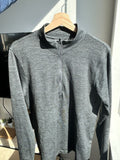 Lululemon Men S Pullover Quater Zip Gray Heather