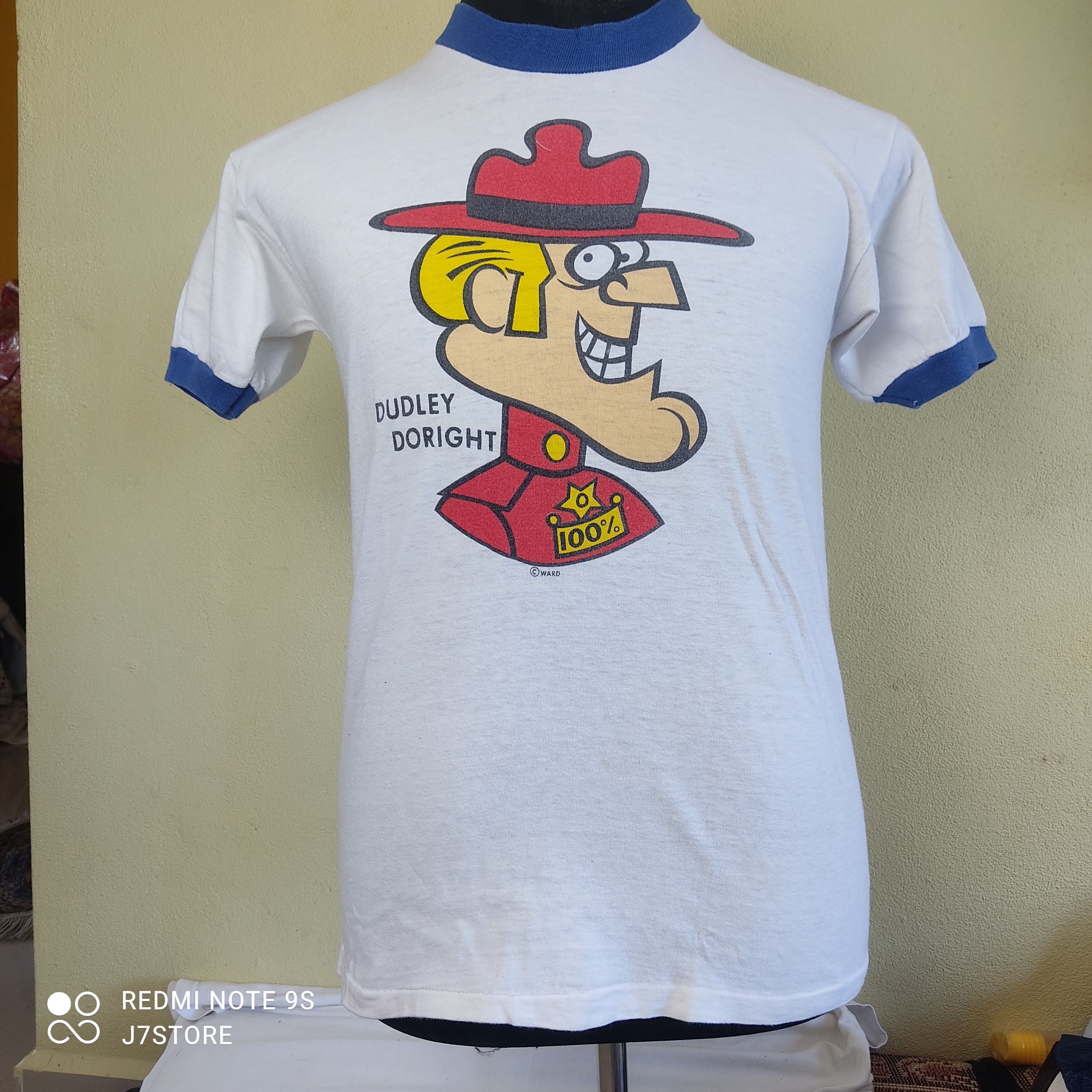 Vintage Dudley Doright Vtg 70s 80s T Shirt