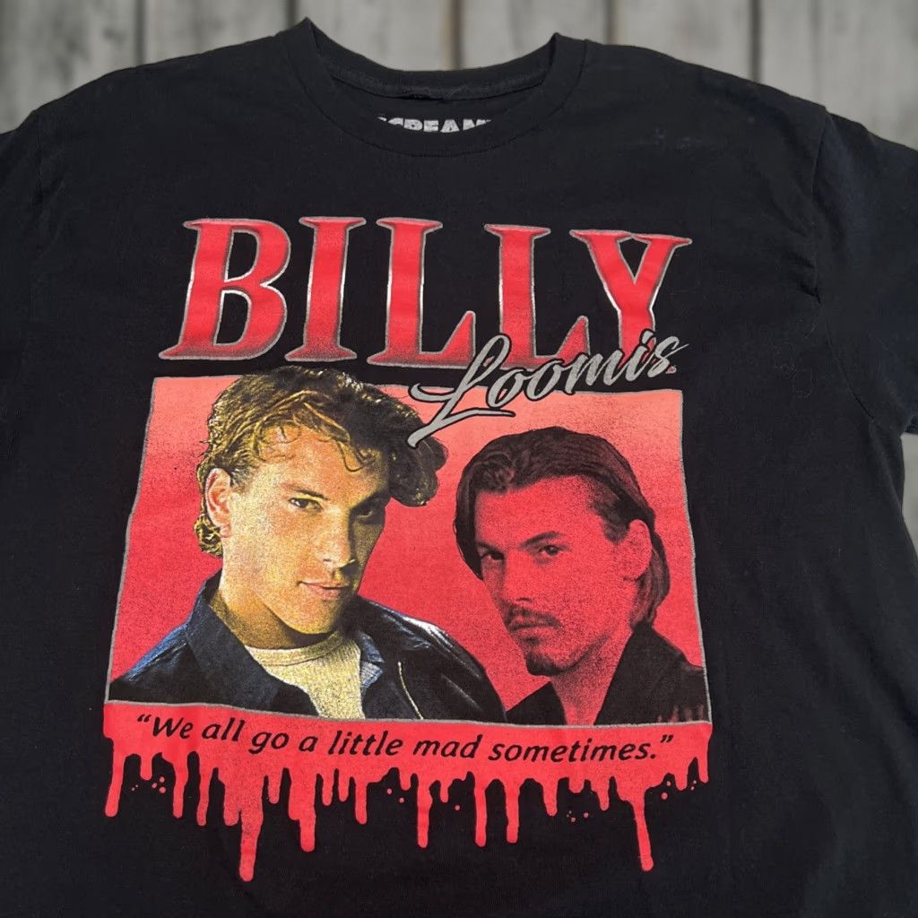Vintage Scream Billy Loomis T Shirt Unisex Adults Large Black Horror Cotton 2020s Hoodie, Sweatshirt | FlexRushtees.com