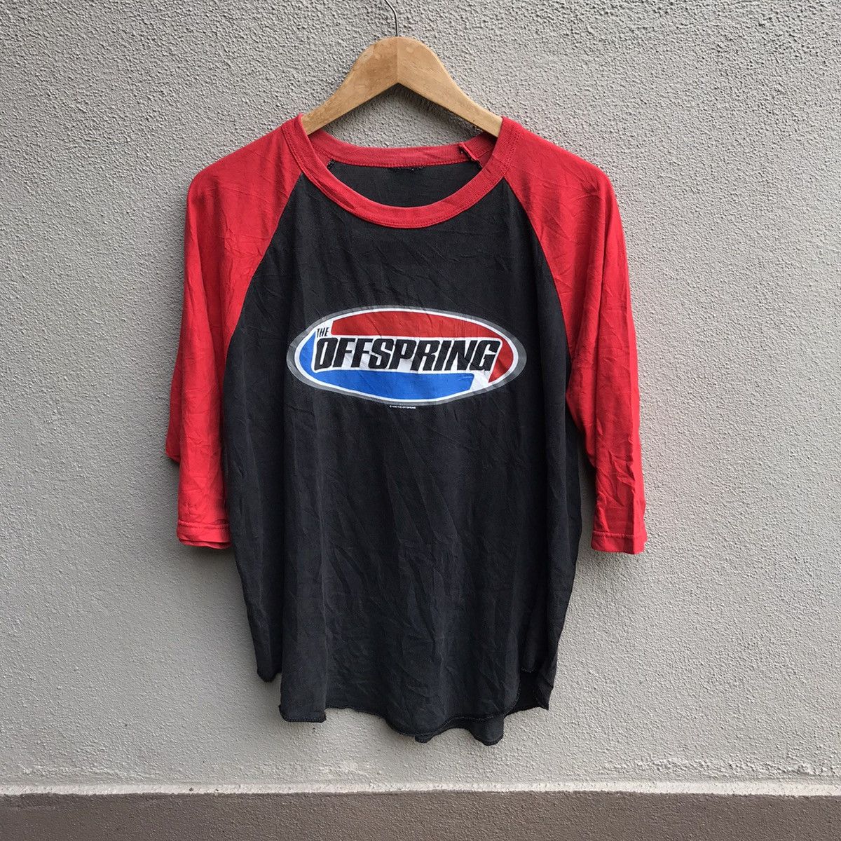 Vintage 90s The Offspring Band Tee Raglan Punk Rock Hoodie, Sweatshirt | AU16VibeMintTees.com