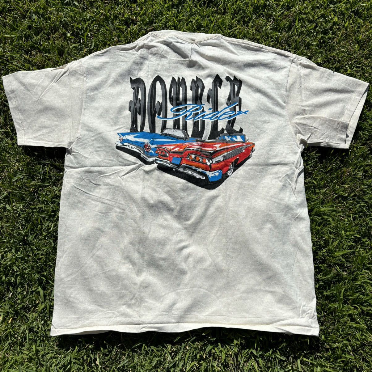 Mexicana X Vintage 90s Low Rider Chevy Impala Tee Deadstock Hoodie, Sweatshirt | FlexRushtees.com