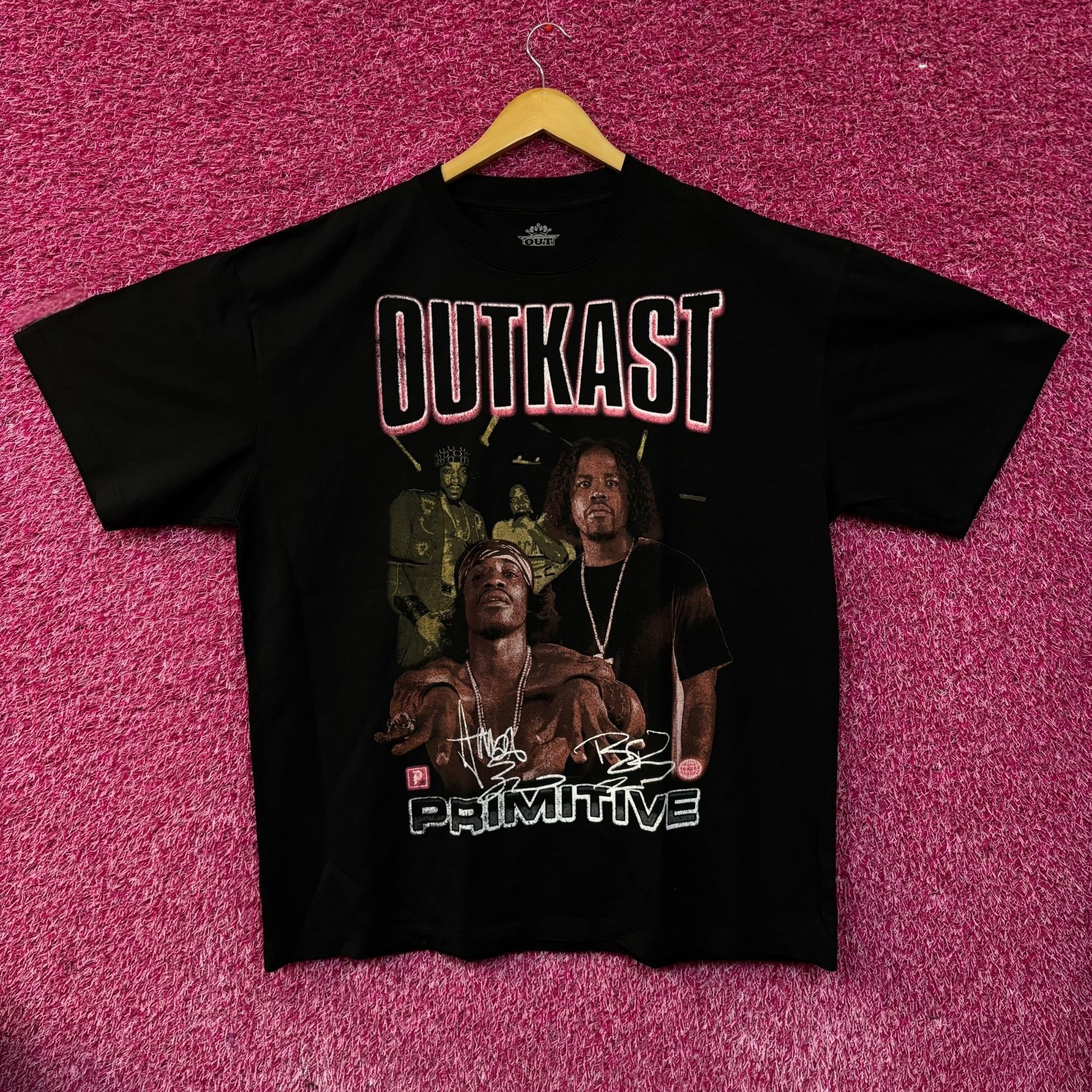 Outkast Headline Oversized T Shirt 2xl Hoodie, Sweatshirt | FlexRushtees.com