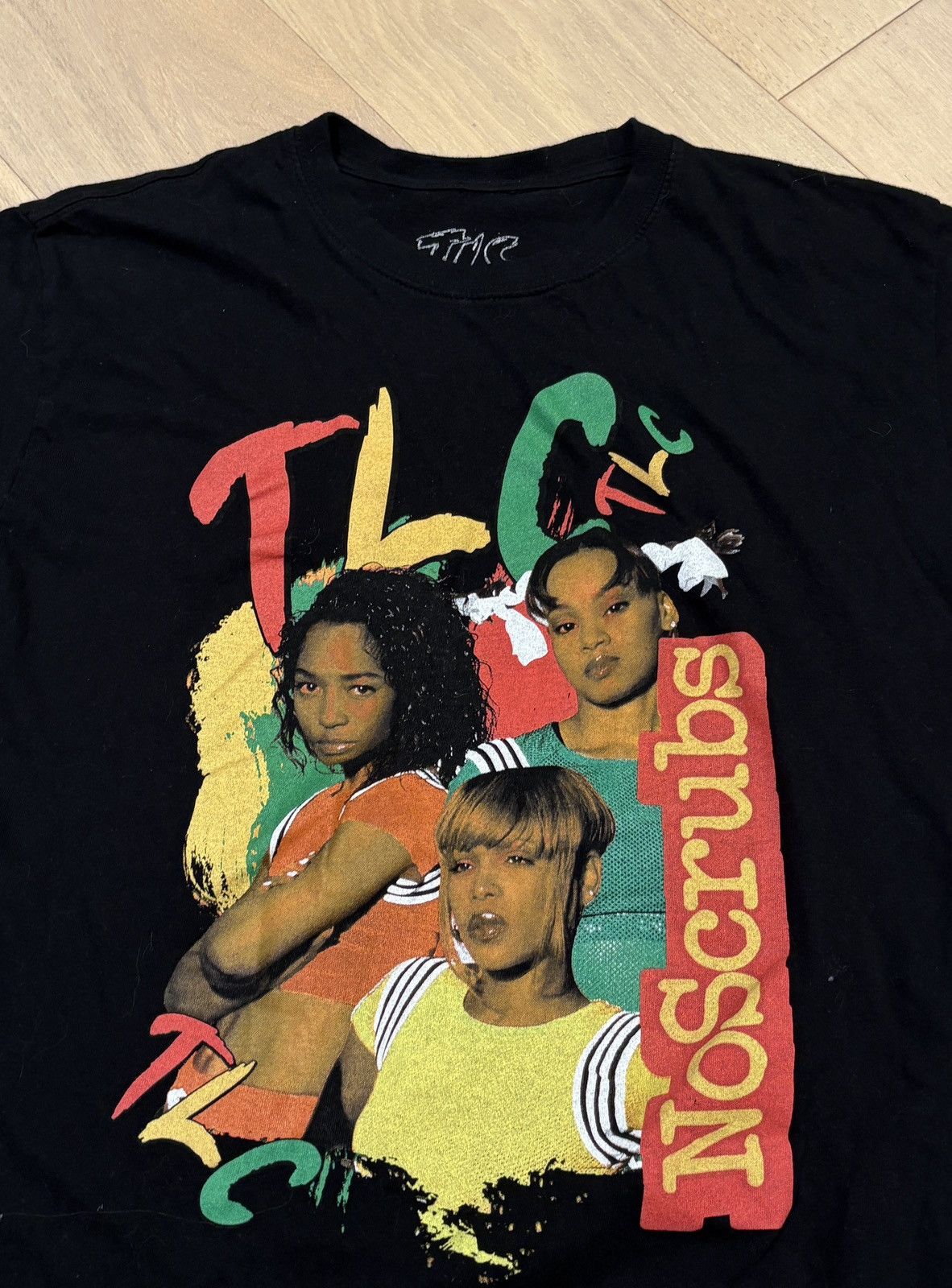 Vintage Tlc No Scrubs 90s Official Merch Graphic T Shirt Hoodie, Sweatshirt | FlexRushtees.com