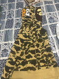 Bape 1st Camo 2nd Ape Full Zip Hoodie T-Shirts, Sweatshirt | FlexRushtees.com