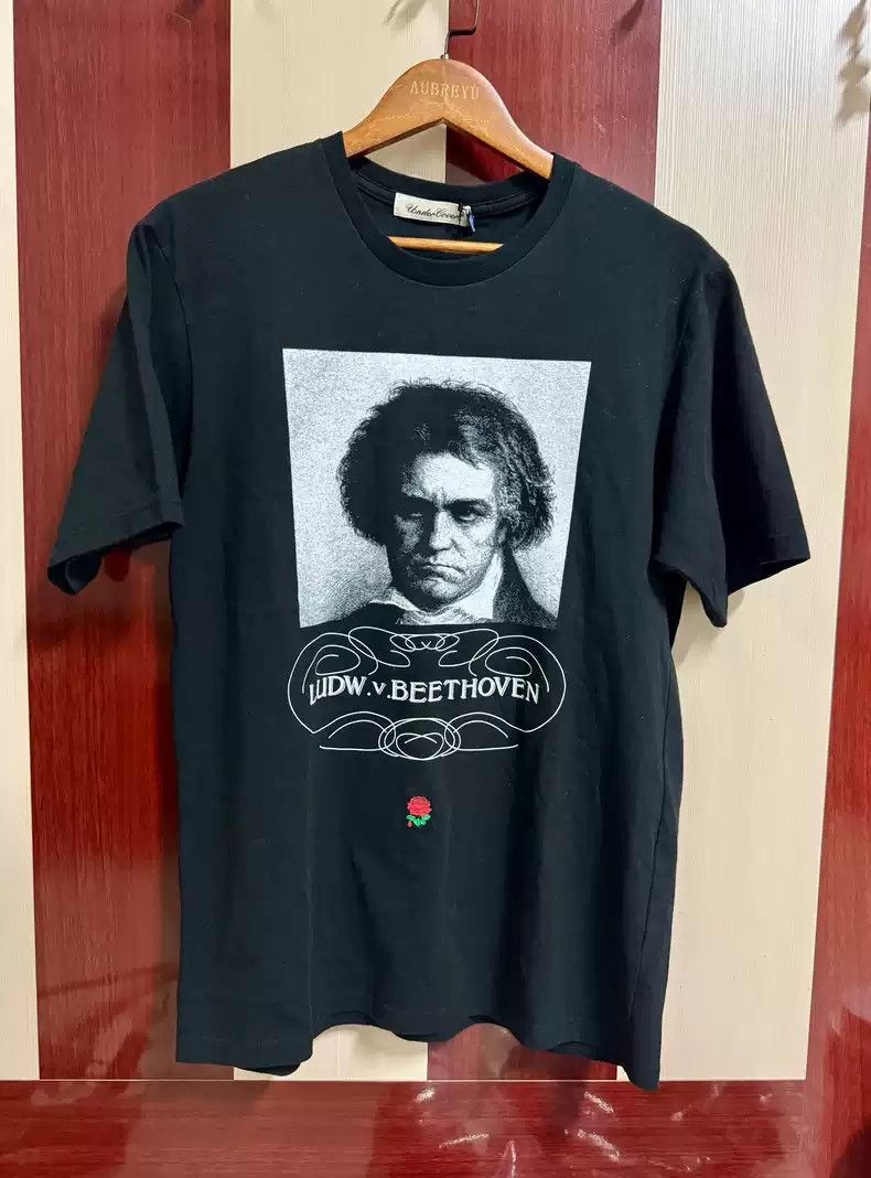 Undercover Clockwork Orange Joint Beethoven Portrait Short Sleeve Tee Hoodie, Sweatshirt | FlexRushtees.com