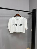 Celine White Short Slogan T Shirt By Celine Hoodie, Sweatshirt | FlexRushtees.com