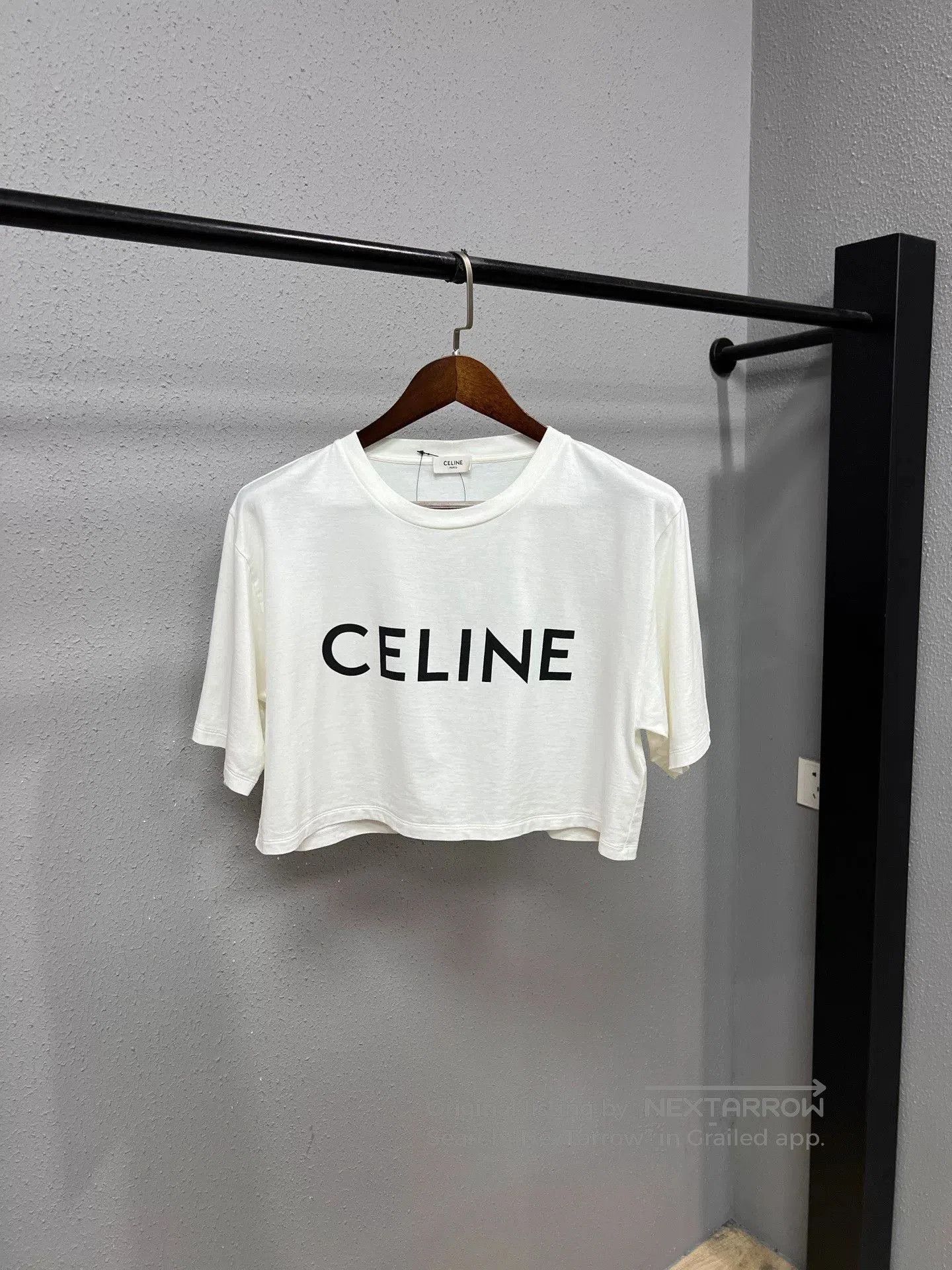 Celine White Short Slogan T Shirt By Celine Hoodie, Sweatshirt | FlexRushtees.com