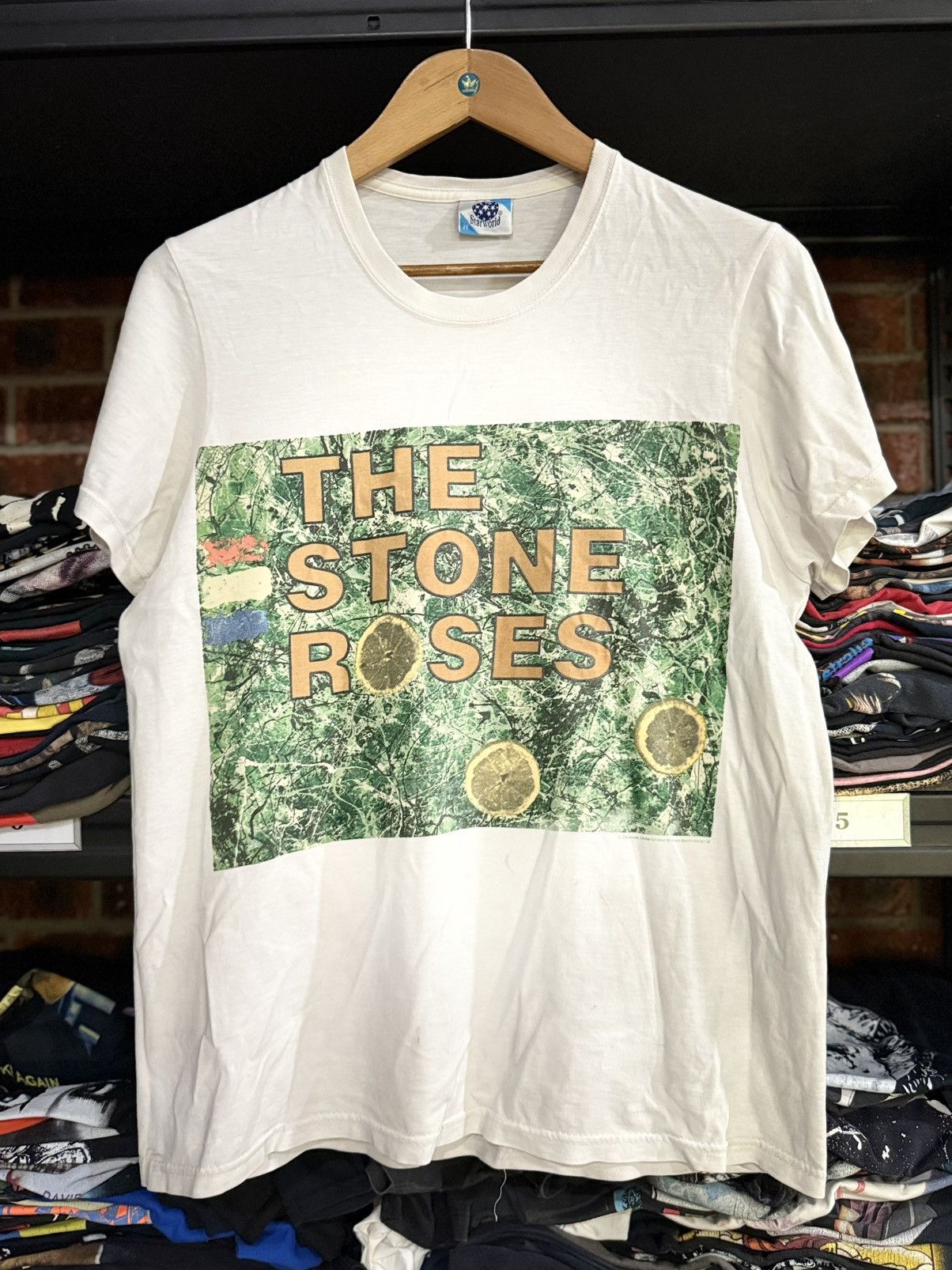 Band Tees Vintage The Stone Roses Promo Faded Tee Hoodie, Sweatshirt | FlexRushtees.com