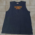 Vintage Orange County Choppers Black Sleeveless Medium T Shirt Grunge Streetwear Men M Black Hoodie, Sweatshirt