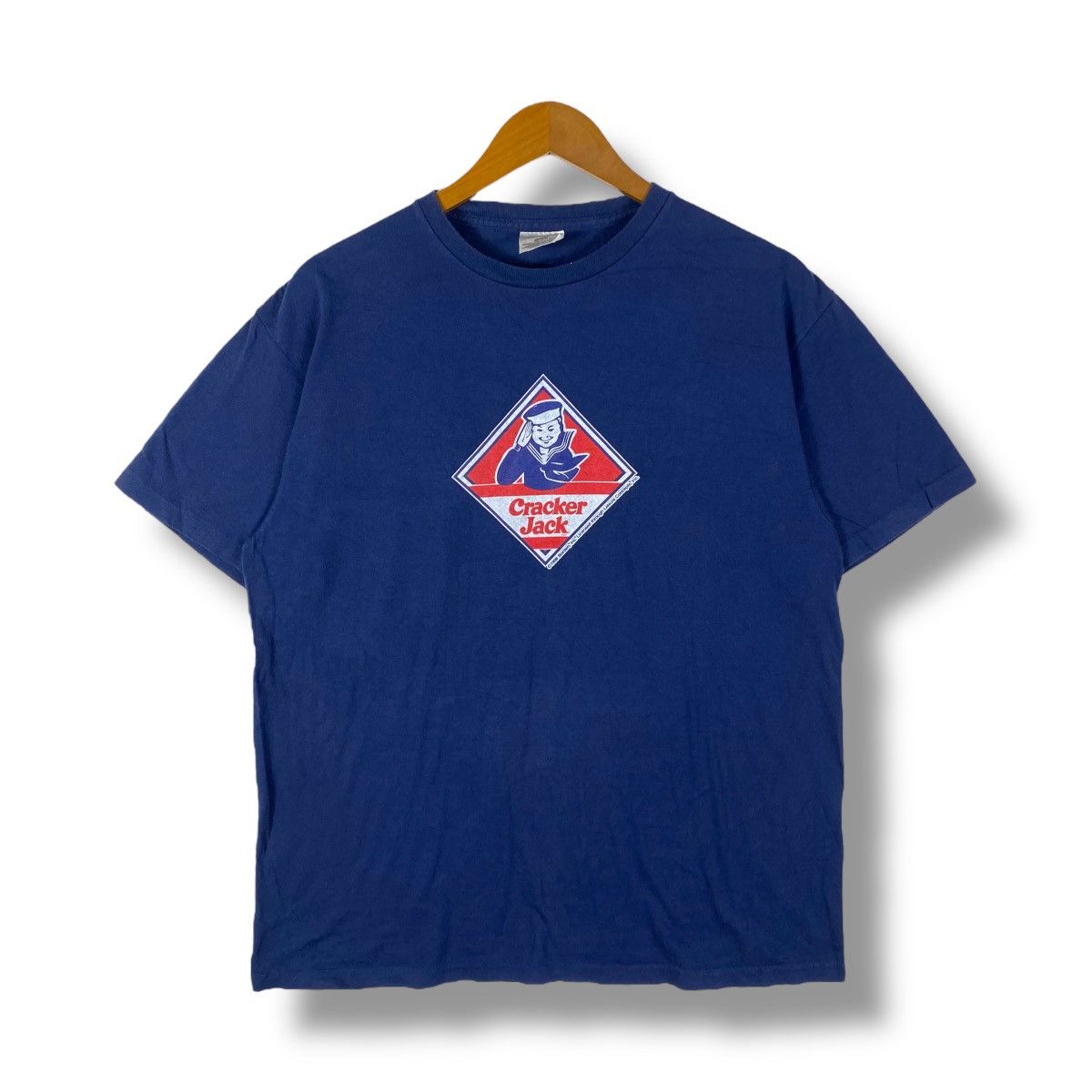 Vintage 90 S Cracker Jack Brand Snack Food Graphic Tee Shirt Hoodie, Sweatshirt | FlexRushtees.com