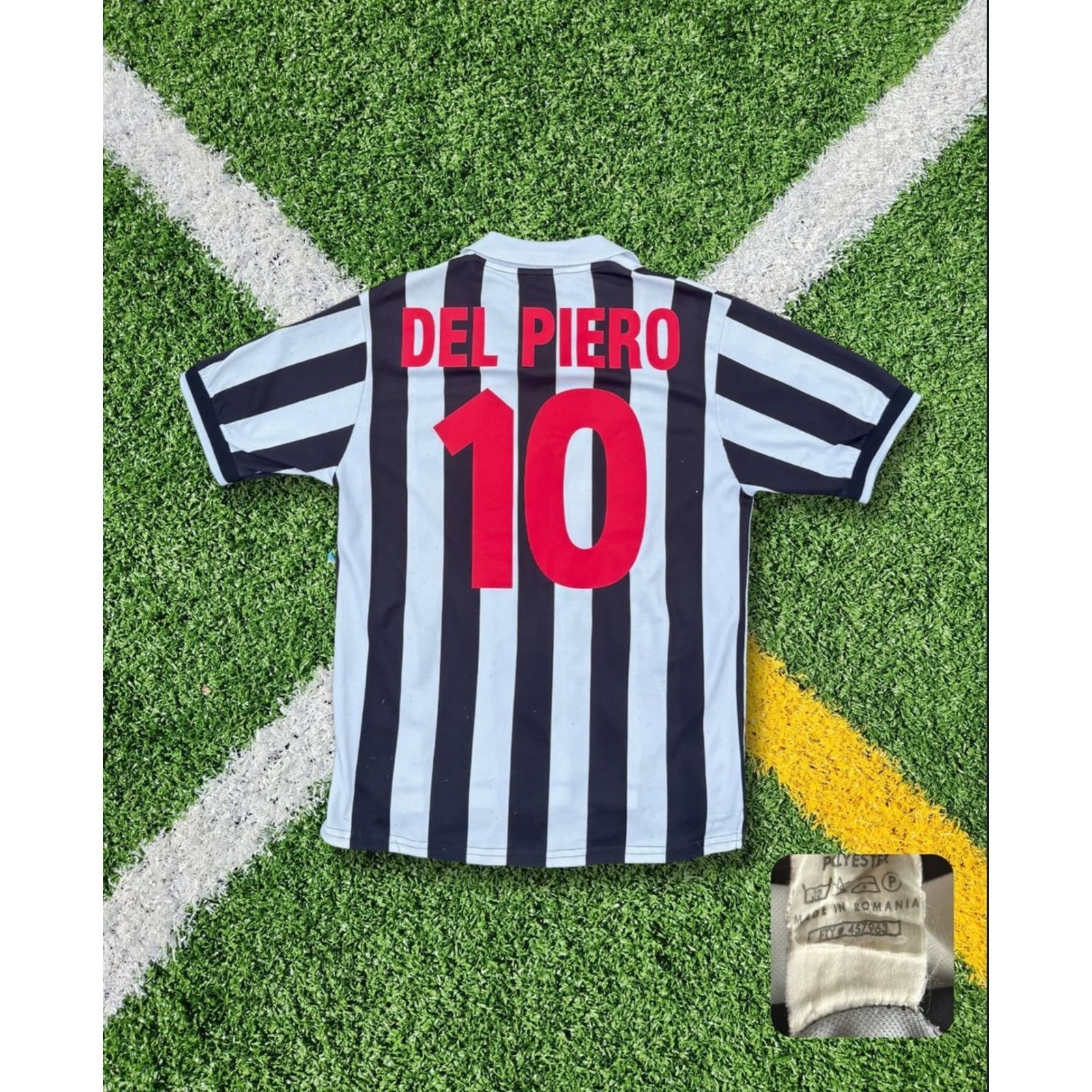 Kappa Authentic 1998 Juventus Home Del Piero 10 Size M