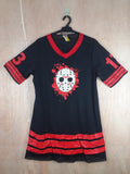 Japanese Brand Jasson Voorhess Friday The 13th Horror Black Jersey 2890