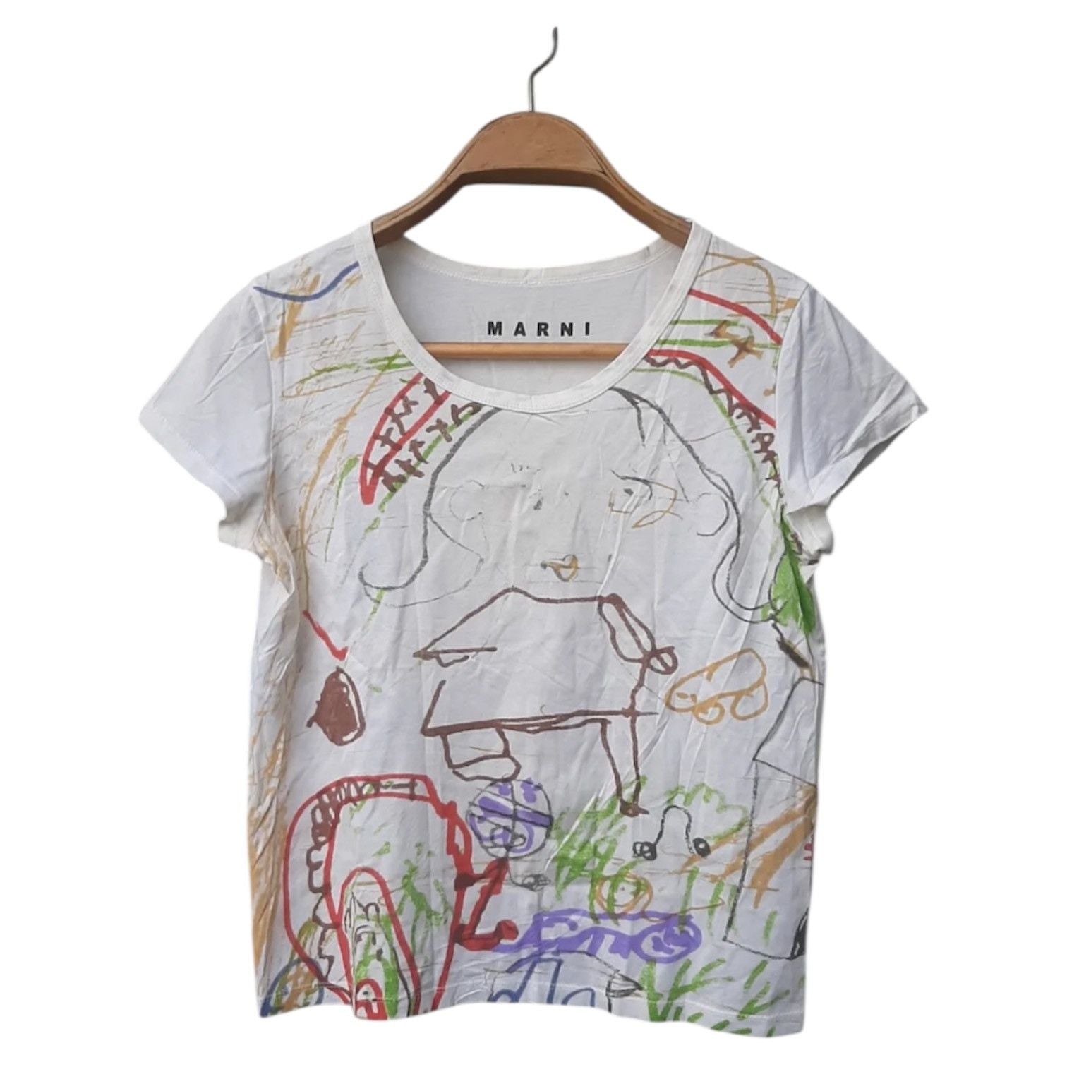2000s Marni Art Tee Hoodie, Sweatshirt | FlexRushtees.com