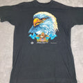 Vintage 1993 Anheuser Busch Beer T Shirt Medium Black Eagle Hoodie, Sweatshirt | FlexRushtees.com