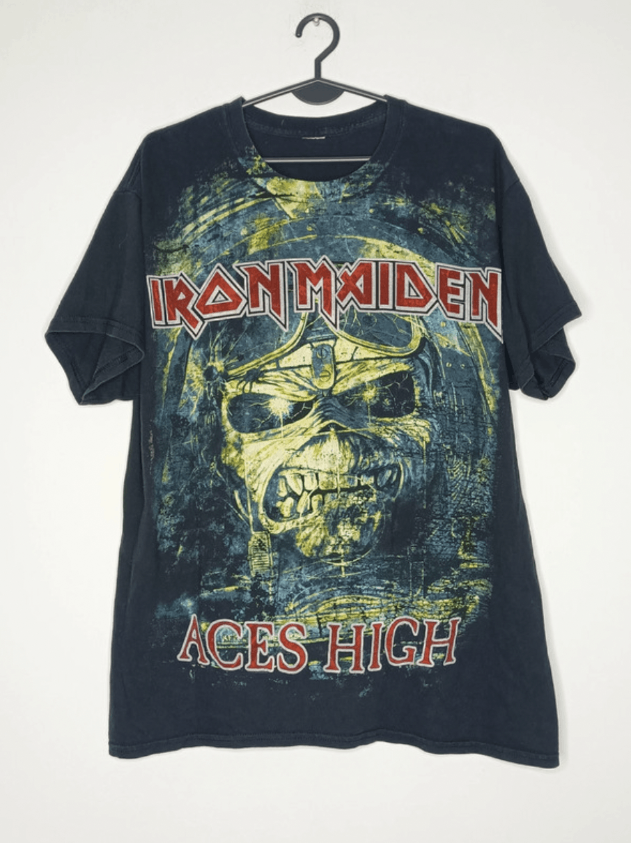 Maiden Iron Maiden Grail Tee Very Rare Full Print Grail Band Tee Hoodie, Sweatshirt | FlexRushtees.com