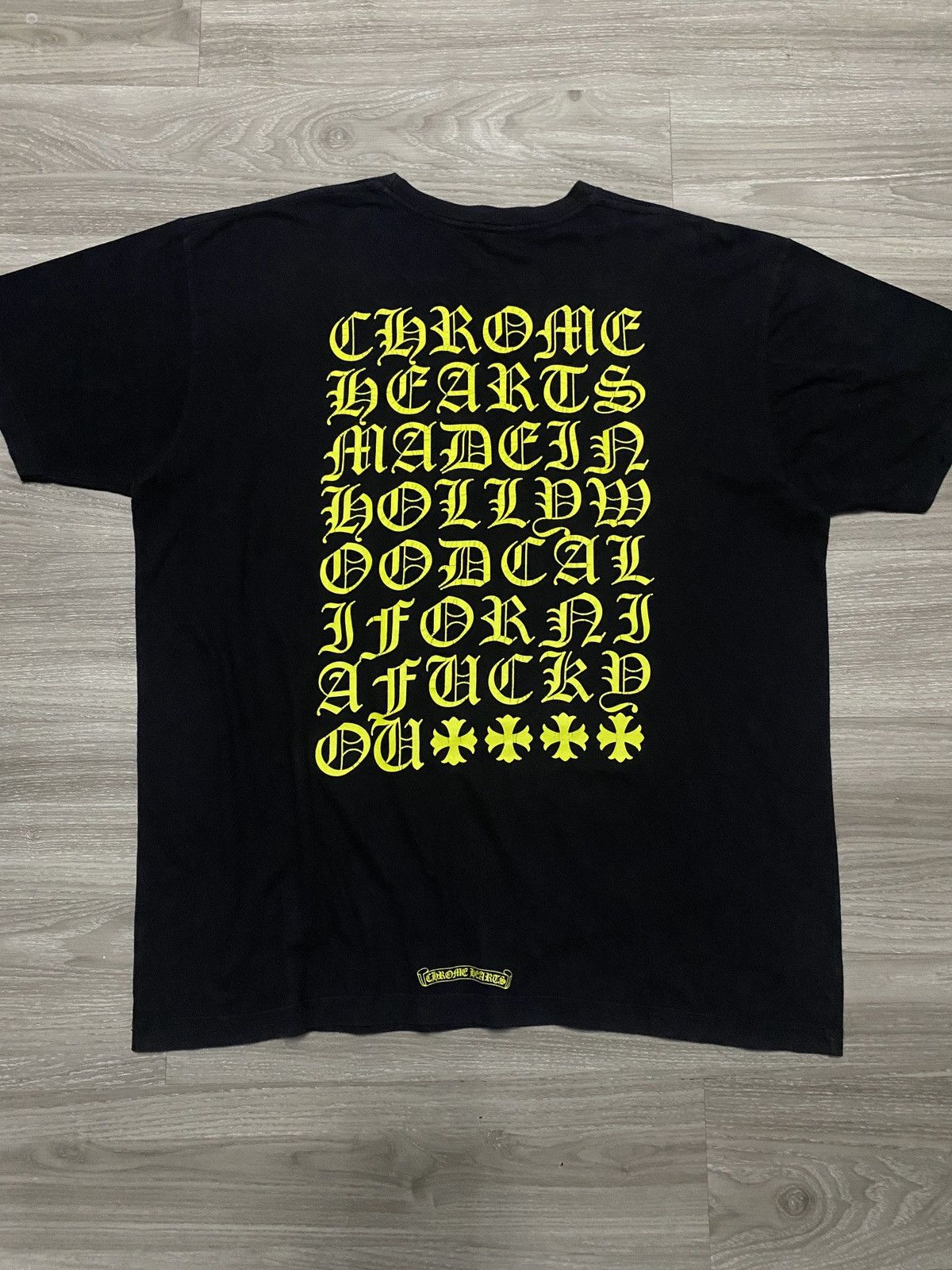 Chrome Hearts Rare Eye Chart Hollywood Chrome Hearts Tee Cross Scroll Hoodie, Sweatshirt | FlexRushtees.com