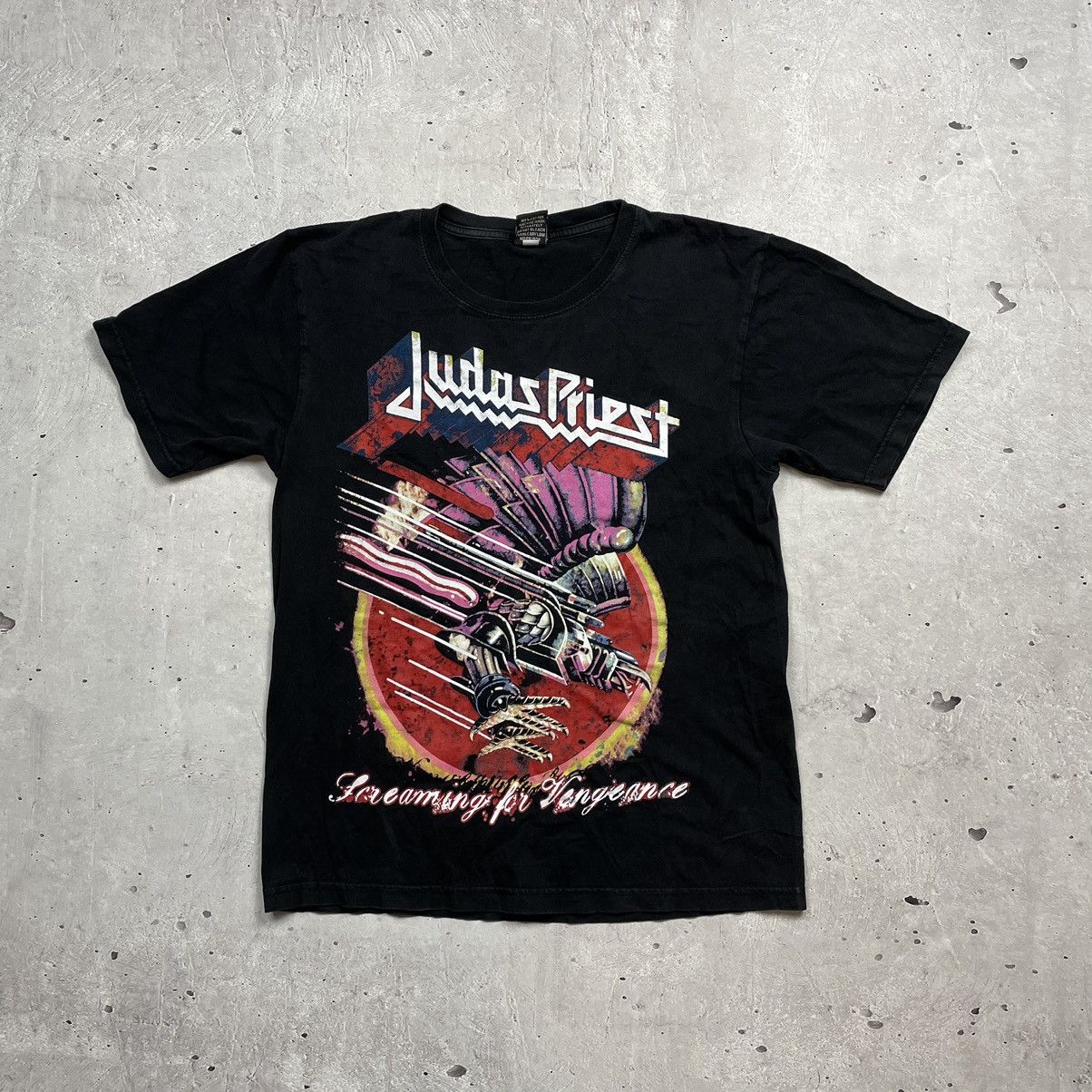 Vintage Judas Priest Rock T Shirt Y2k M Hoodie, Sweatshirt | FlexRushtees.com