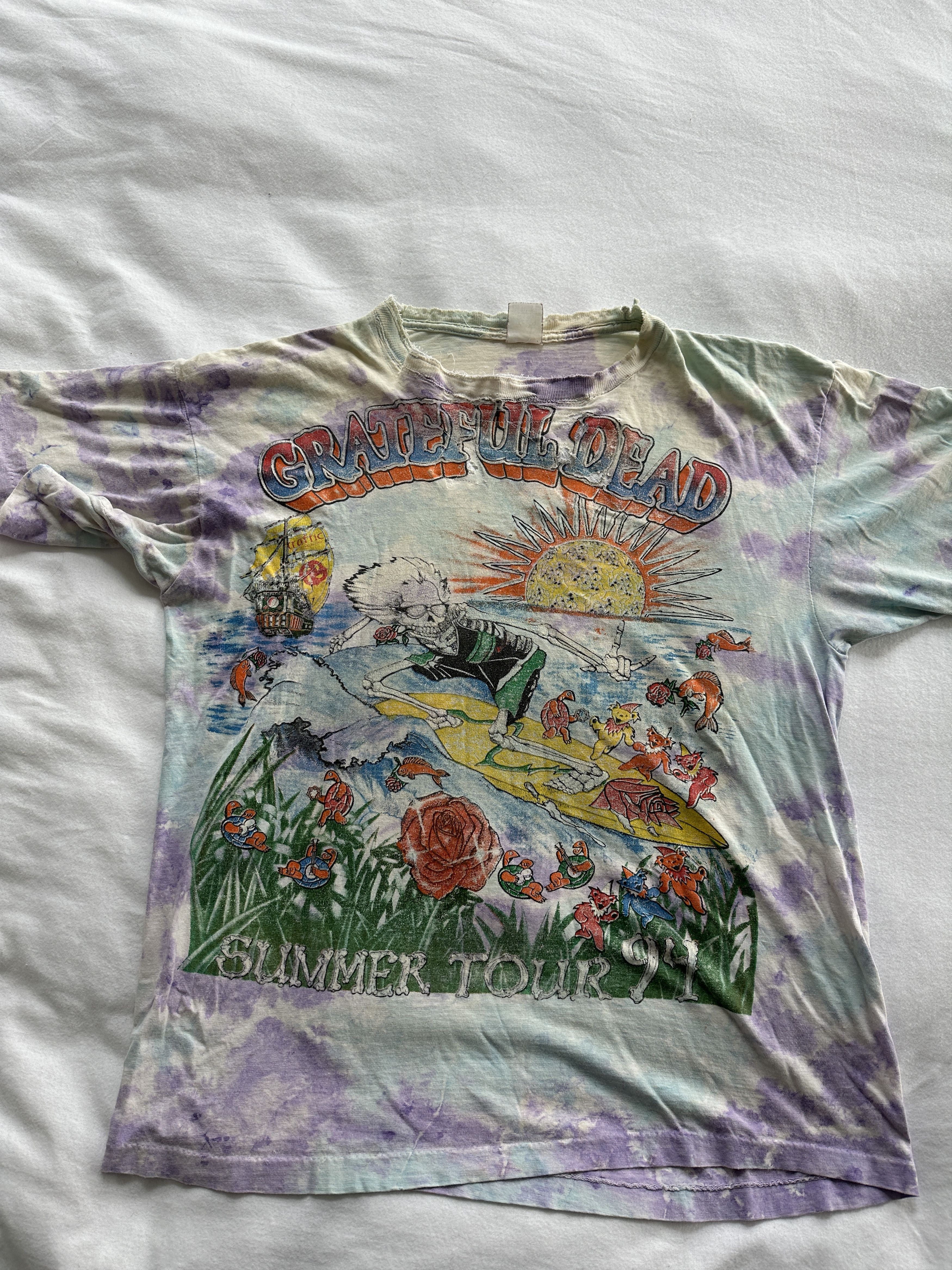 Grateful Dead Vintage Dead Head Summer 1994 Tour Shirt Rare Hoodie, Sweatshirt | FlexRushtees.com