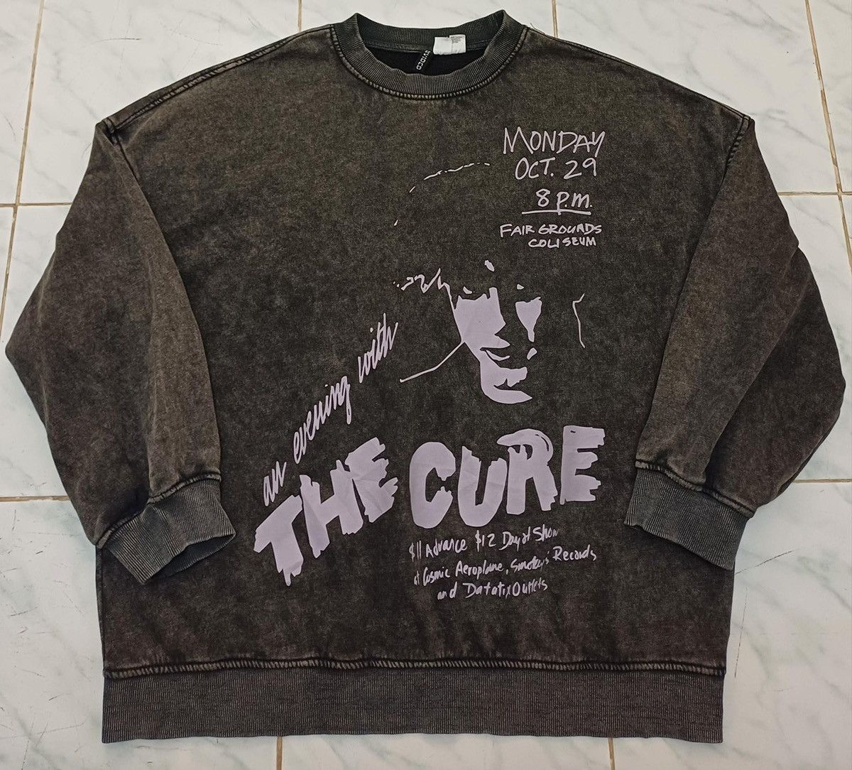 Japanese Brand X The Cure Sweater The Cure X H M Shirt Hoodie, Sweatshirt | FlexRushtees.com