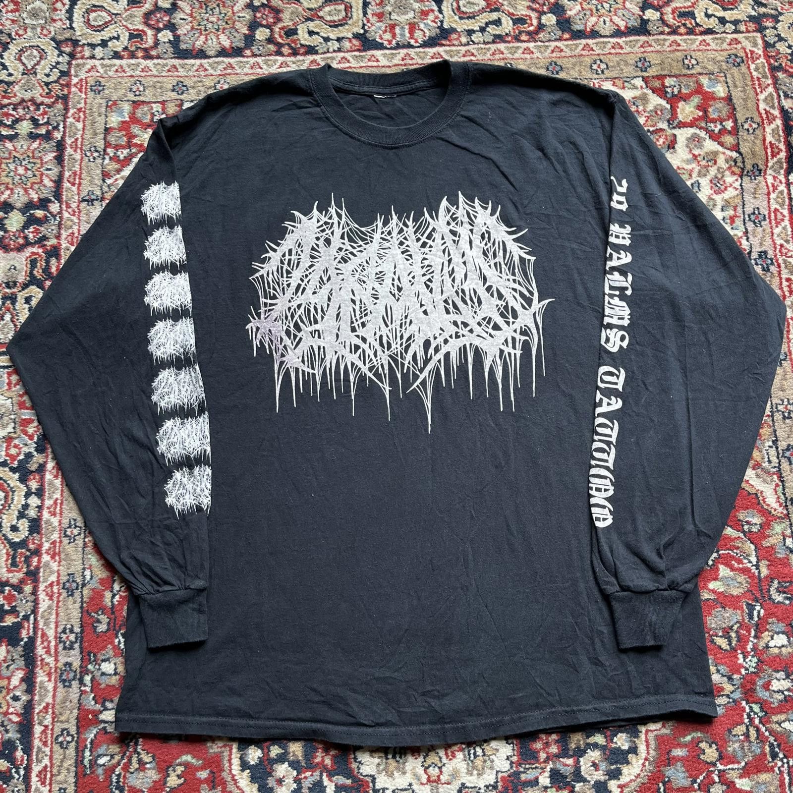 Vintage Y2k 29 Palms Tattoo Cannibal Corpse Style Shirt Hoodie, Sweatshirt | FlexRushtees.com