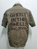 Designer Vtg Ghost In The Shell Sac2045 Embroidery Big Spell Logo