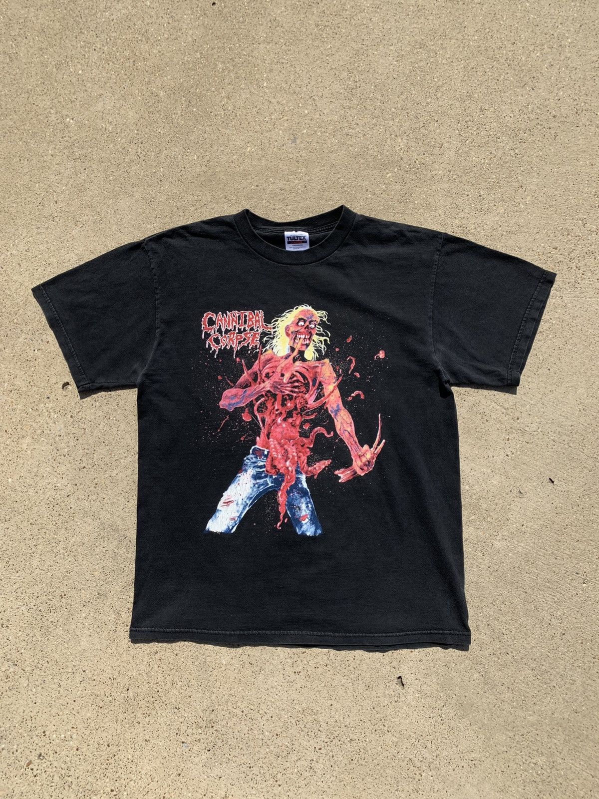 Tultex Authentic 90s Cannibal Corpse Tee Hoodie, Sweatshirt | FlexRushtees.com