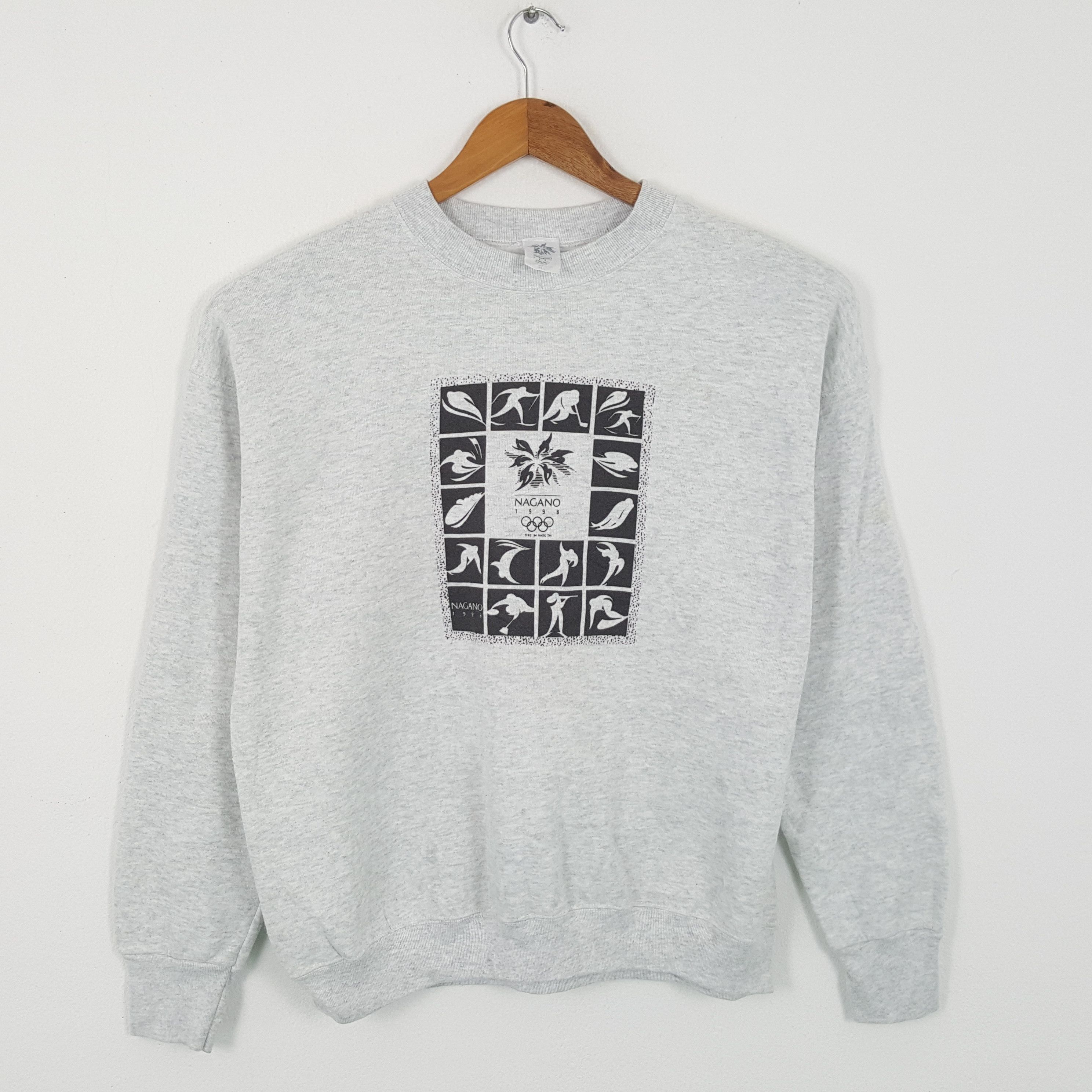 Vintage 90 S Nagona 1998 Winter Olympics Promo Sweatshirts T-Shirts, Hoodie | FlexRushtees.com