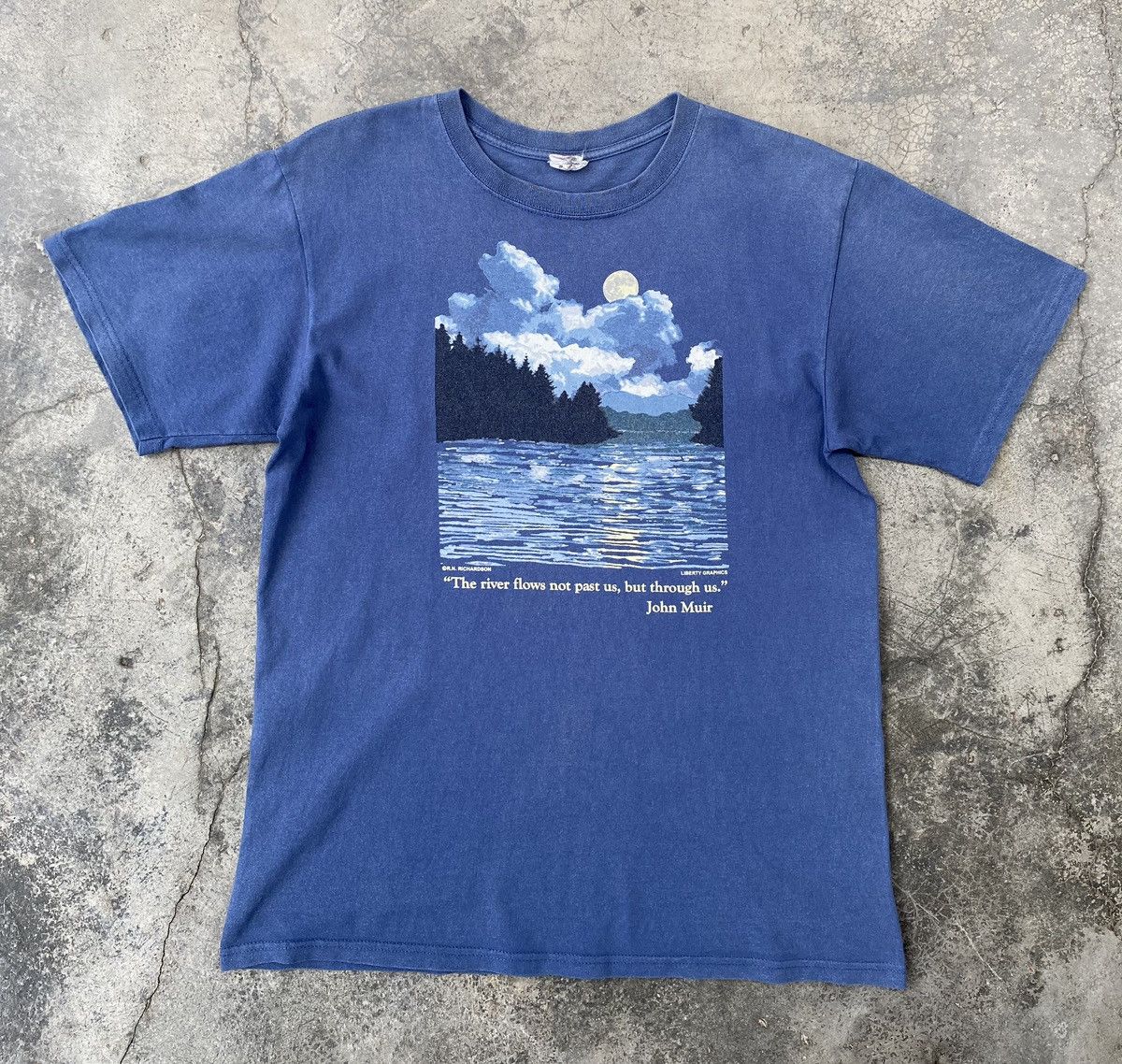 Rare Vintage R N Richardson Liberty Graphics Art Tees Hoodie, Sweatshirt | FlexRushtees.com