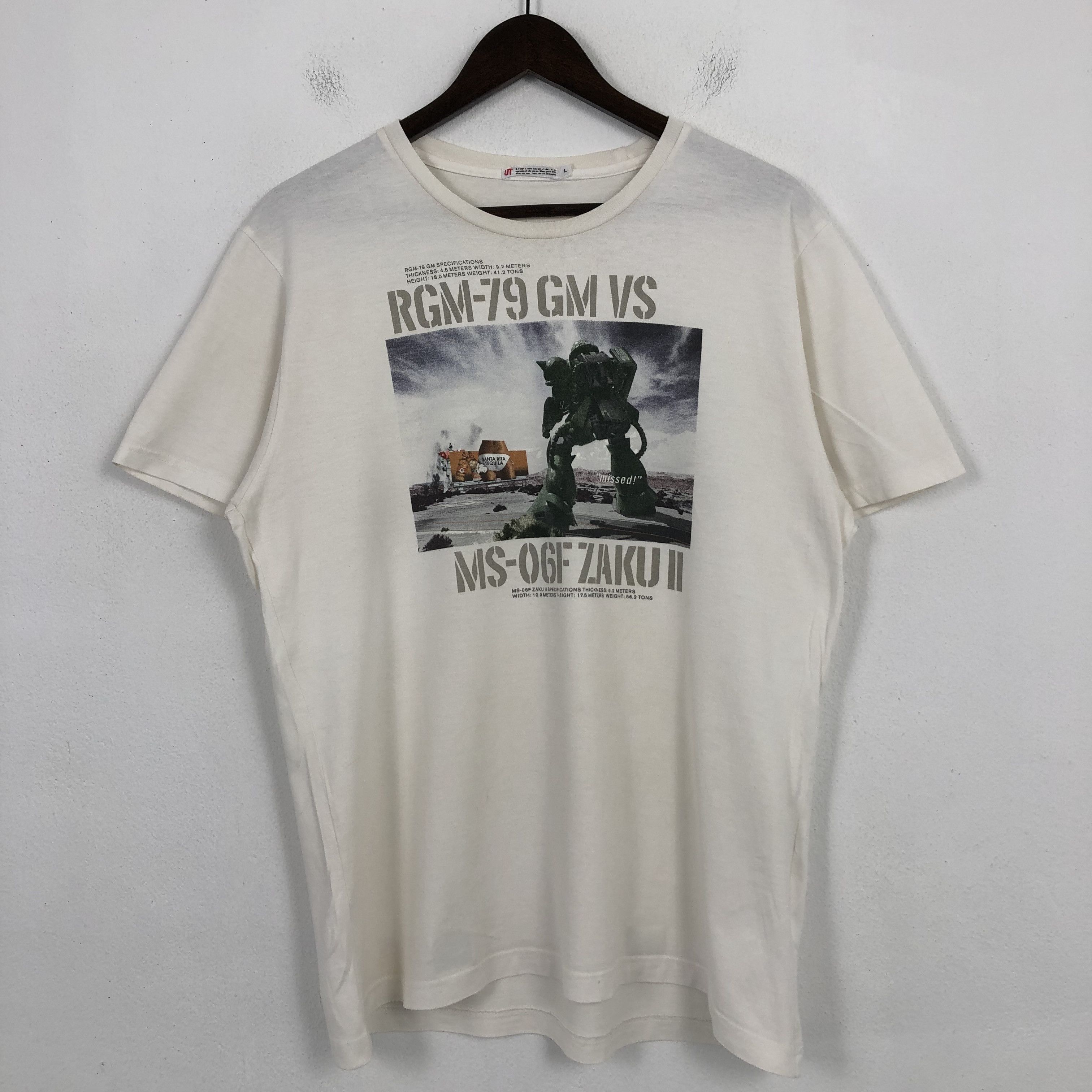 Japanese Brand X Vintage Vintage Zaku Ii Gundam Japanese Anima Tshirt