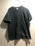 Gildan Sun Dyed Custom Black Tee Hoodie, Sweatshirt | FlexRushtees.com