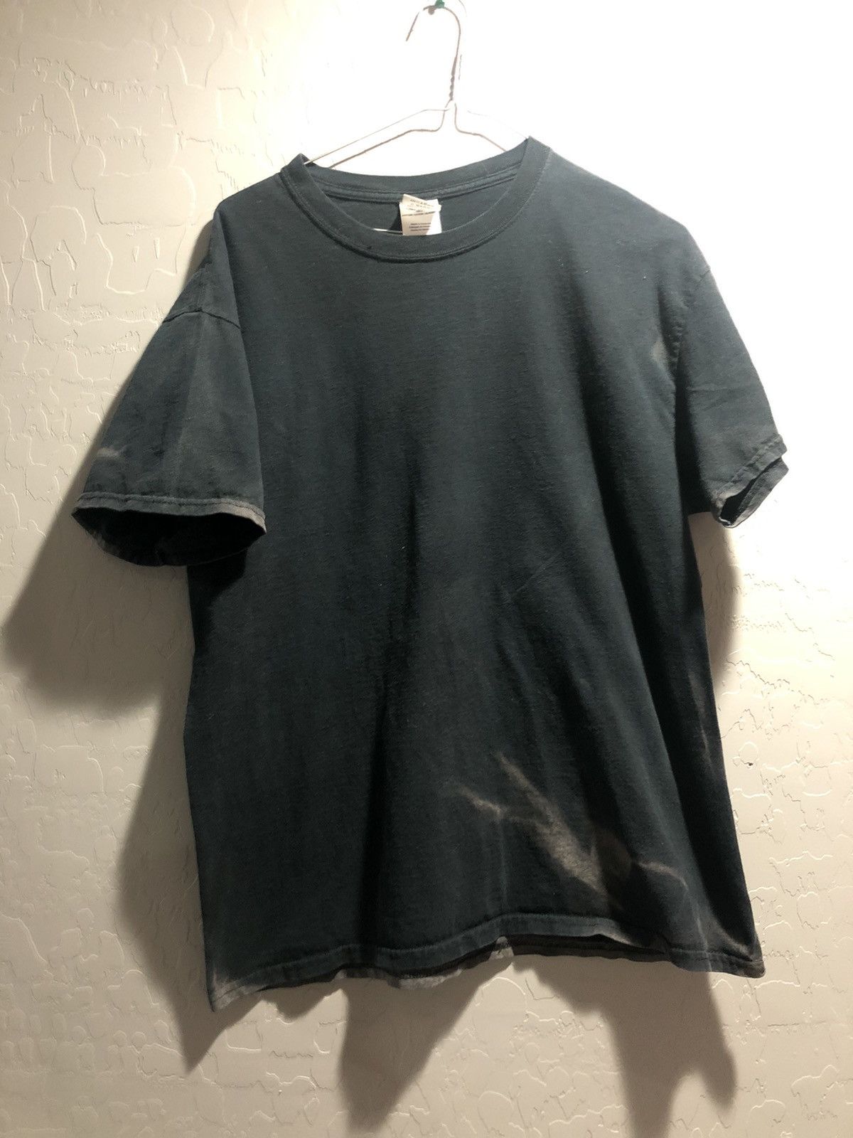 Gildan Sun Dyed Custom Black Tee Hoodie, Sweatshirt | FlexRushtees.com
