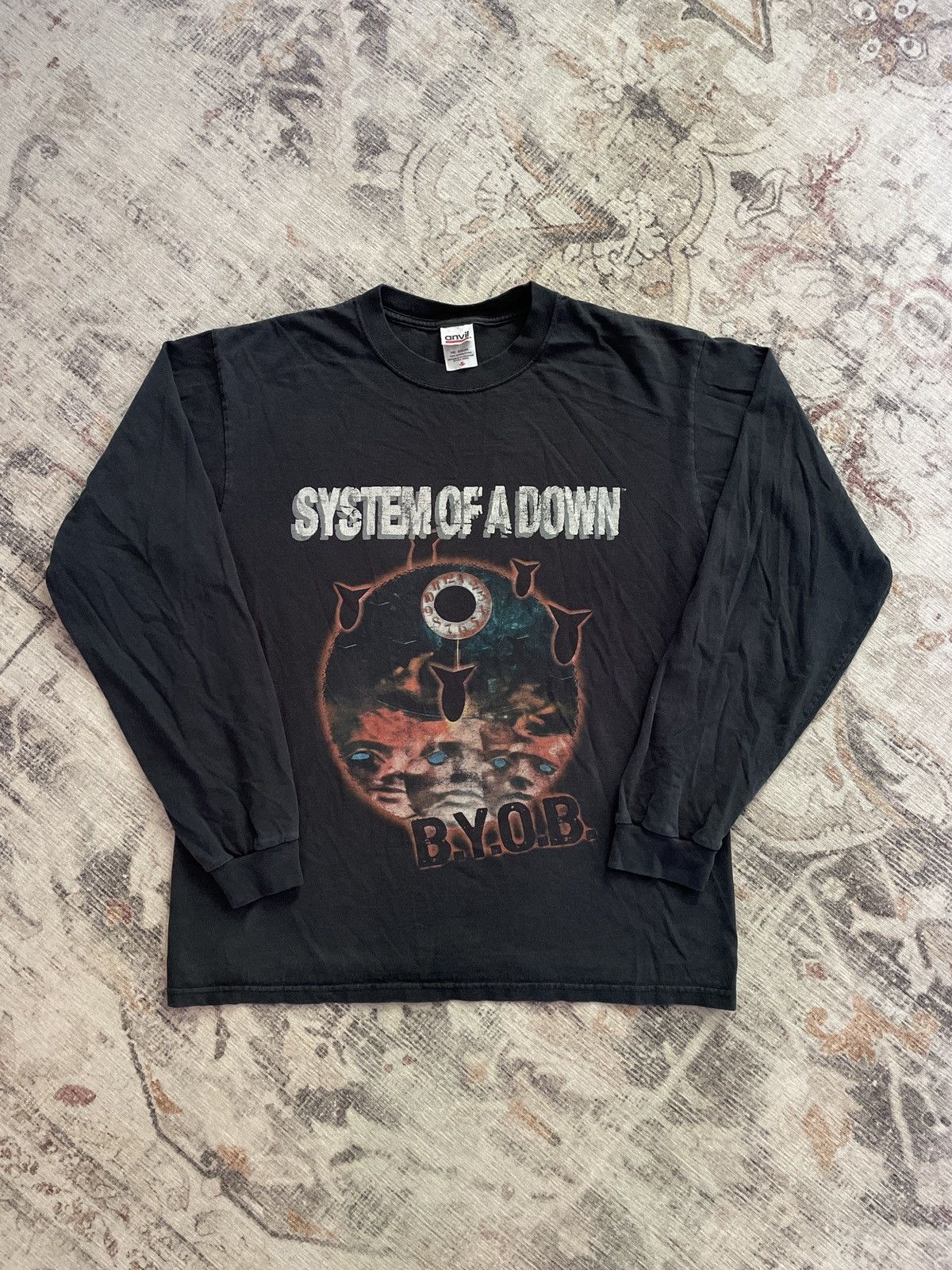 Vintage System Of A Down Byob North American Tour Tee Shirt Hoodie, Sweatshirt | FlexRushtees.com