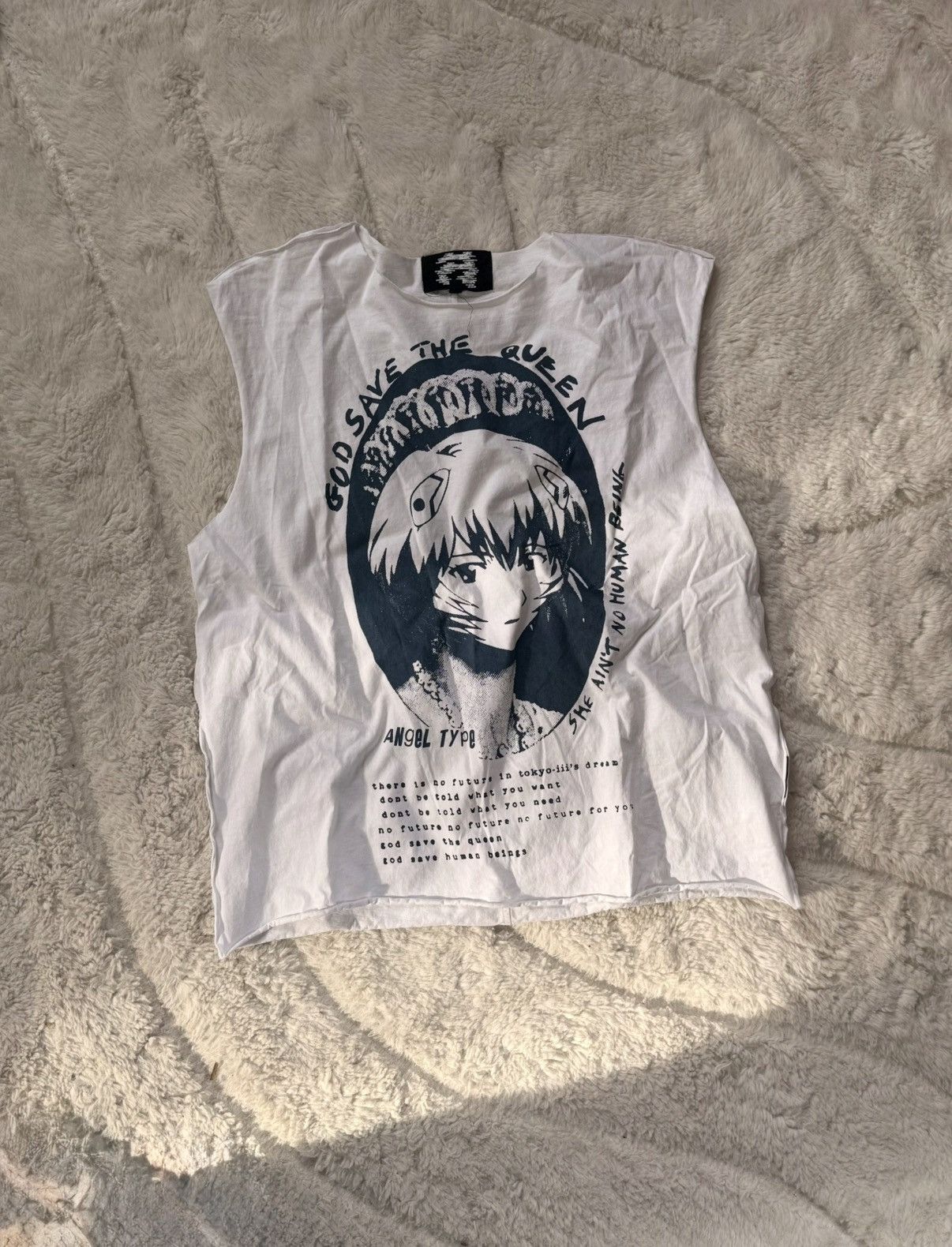 Anime Angeltype Rei Sex Pistols Pillow Tank T-Shirts, Hoodie, Sweatshirt | AU16VibeMintTees.com