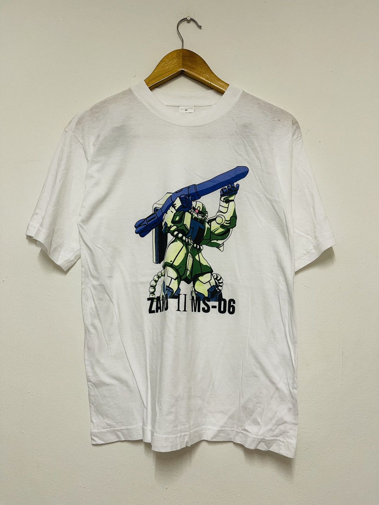 Vintage 90s Zaku Ii Ms 06 T Shirt Gundam Souviner Hoodie, Sweatshirt | FlexRushtees.com