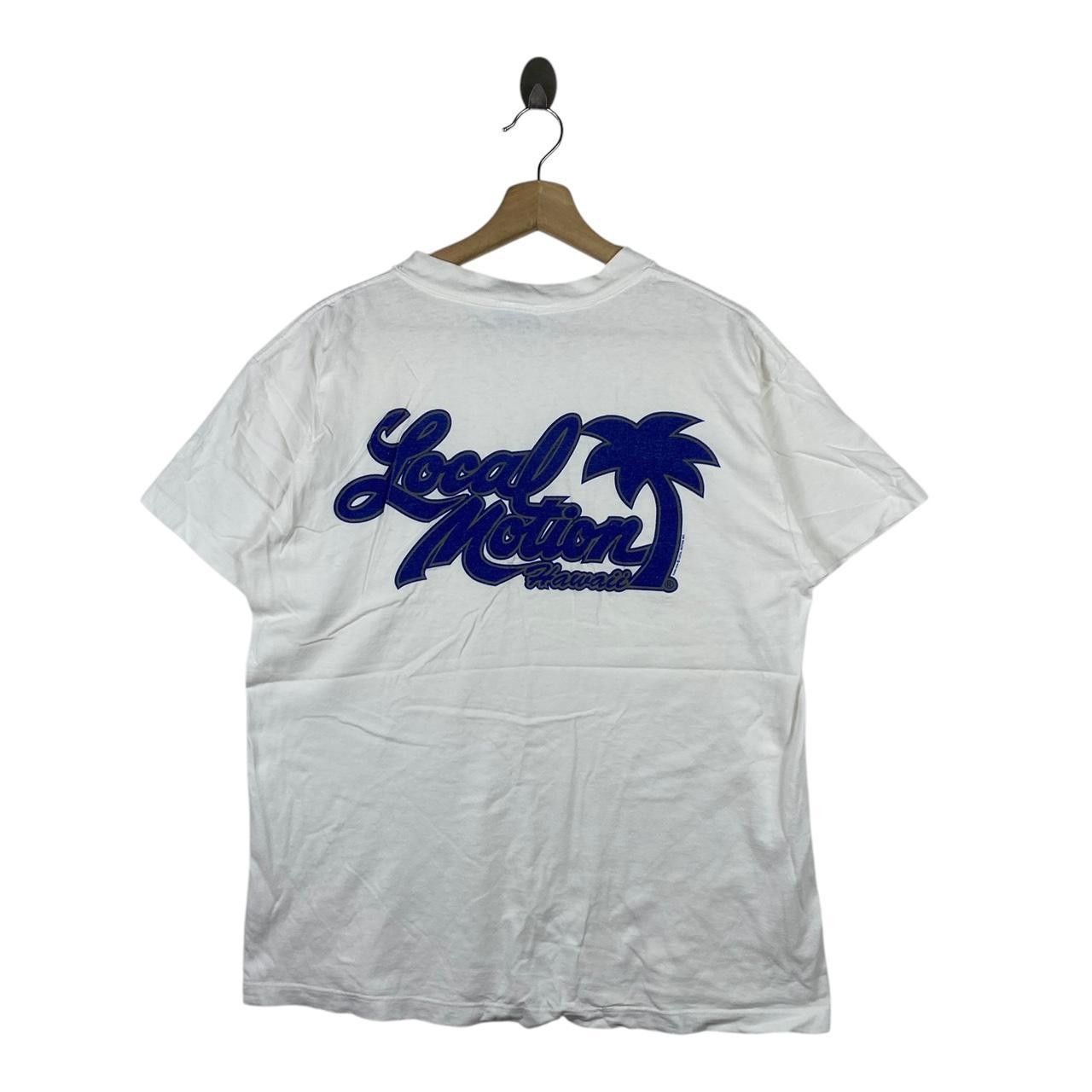 Vintage 90 Local Motion Hawaii Coconut Beach Tee Shirt Top