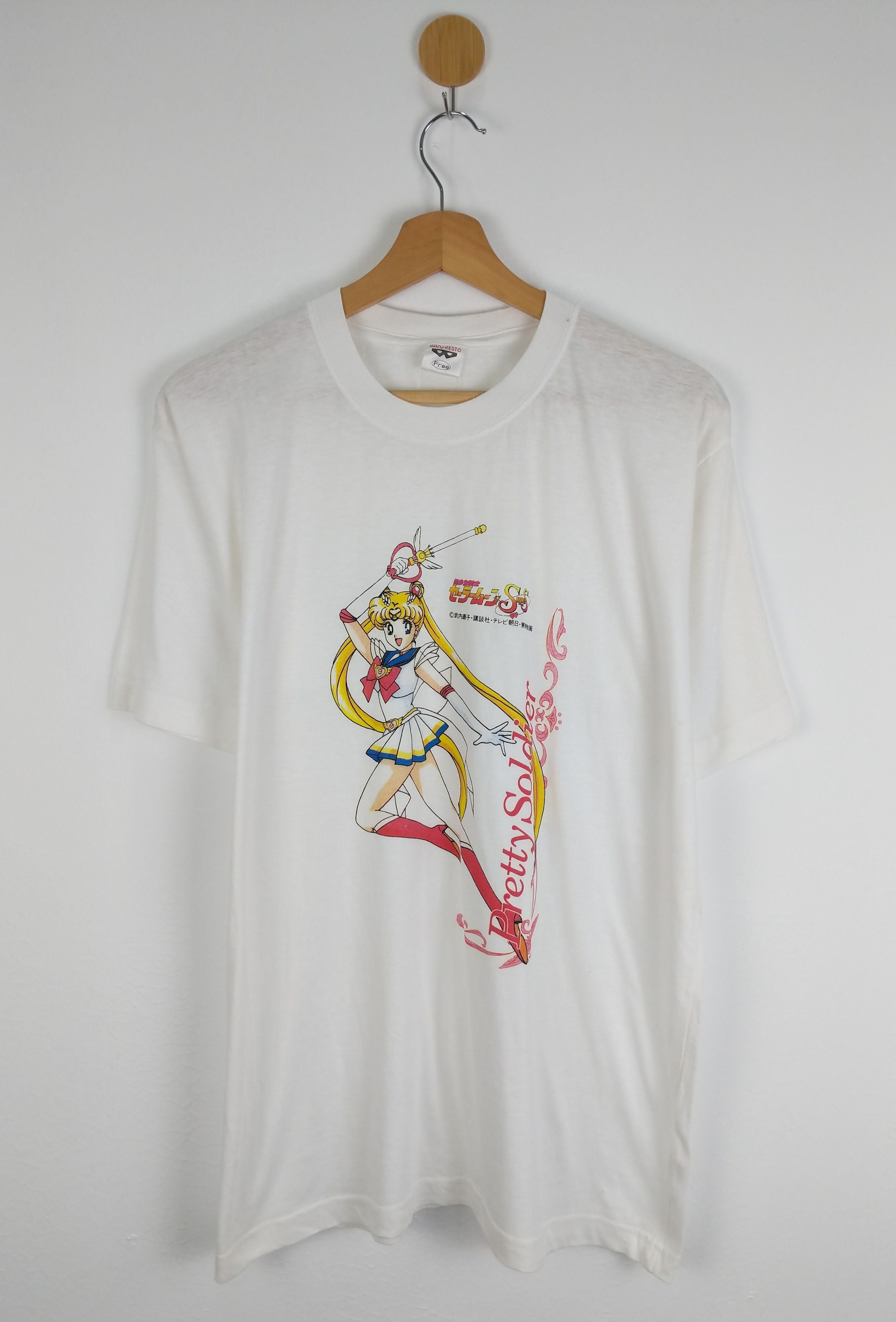 Vintage Sailormoon Pretty Soldier Shirt 90s