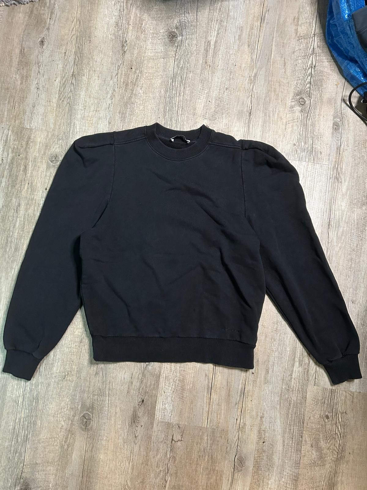 Givenchy Padded Shoulder Crewneck Black T-Shirts, Hoodie, Sweatshirt | FlexRushtees.com