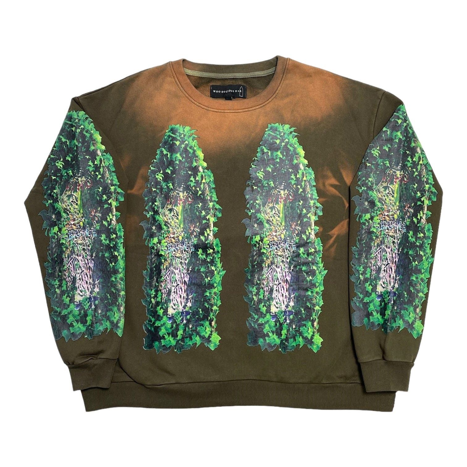 Who Decides War Garden Glass Crewneck Sweatshirt Desert Sage T-Shirts, Hoodie | FlexRushtees.com