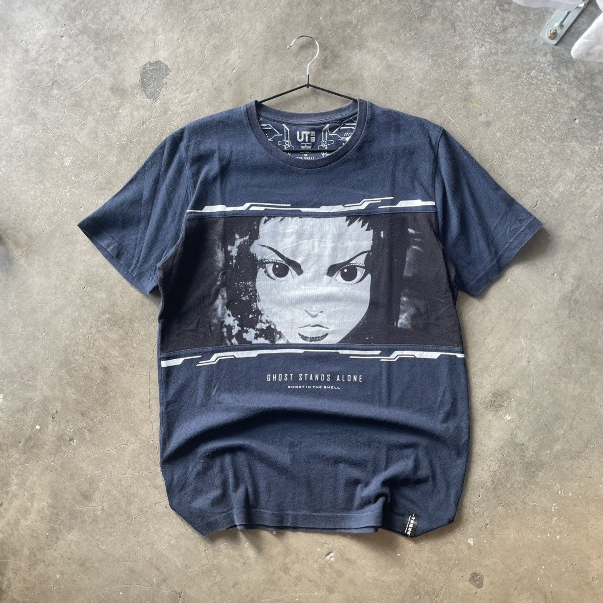 Japanese Brand X Uniqlo Ghost In The Shell T-Shirts, Hoodie, Sweatshirt | FlexRushtees.com