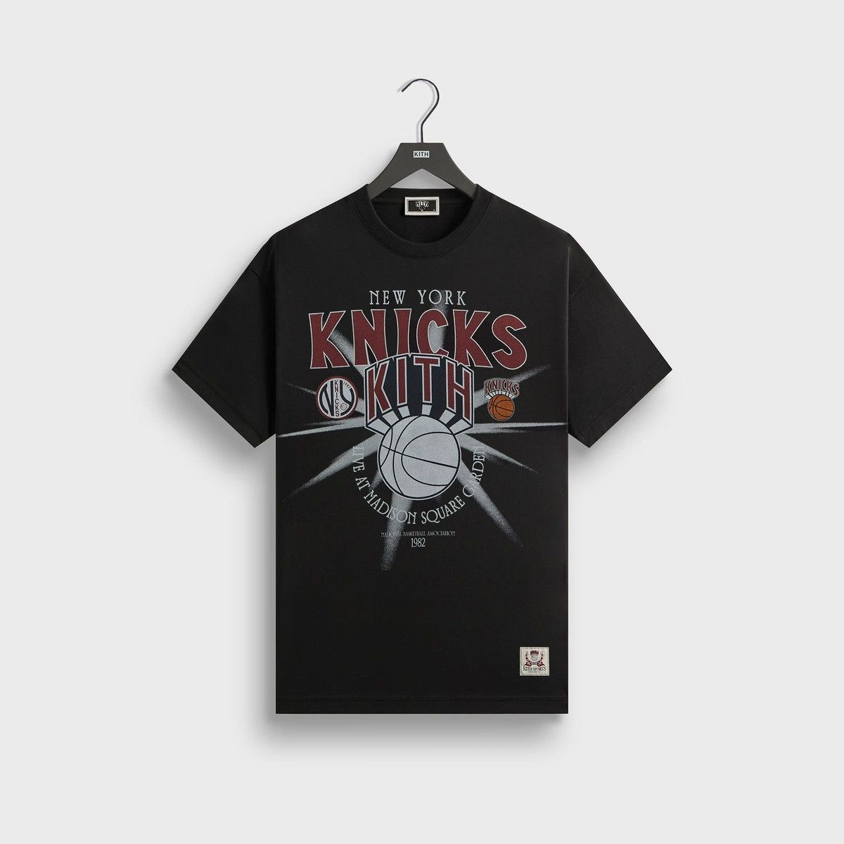 Kith For The Ny Knicks Madison Square Garden Burst Jones Tee Hoodie, Sweatshirt | FlexRushtees.com